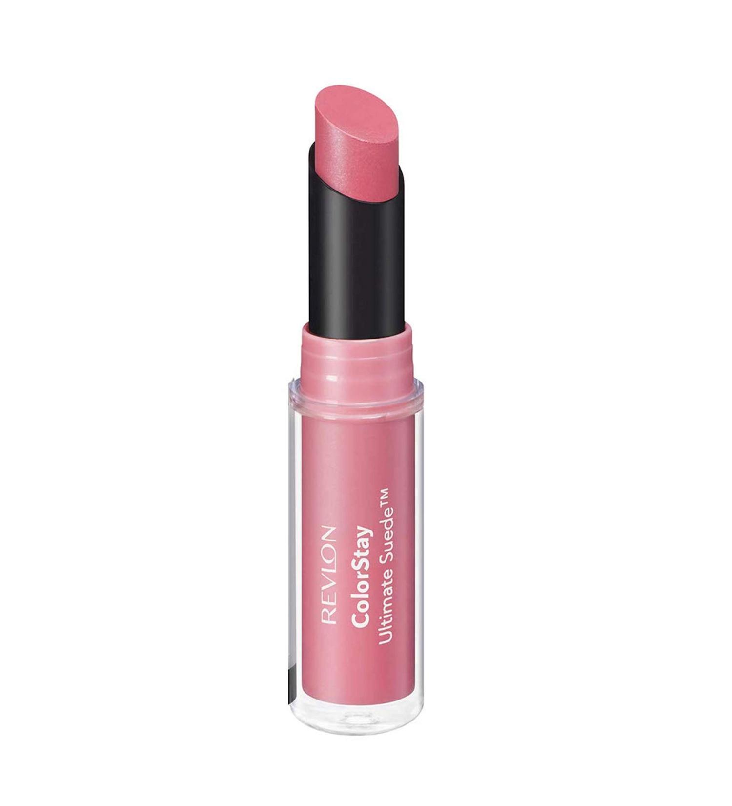 Revlon ColorStay Ultimate Suede Lipstick in High Heels (030) - Longwear, Ultra-Hydrating Lip Color with Vitamin E - 0.09 oz, 1 Count - Buy Online on GoSupps.com