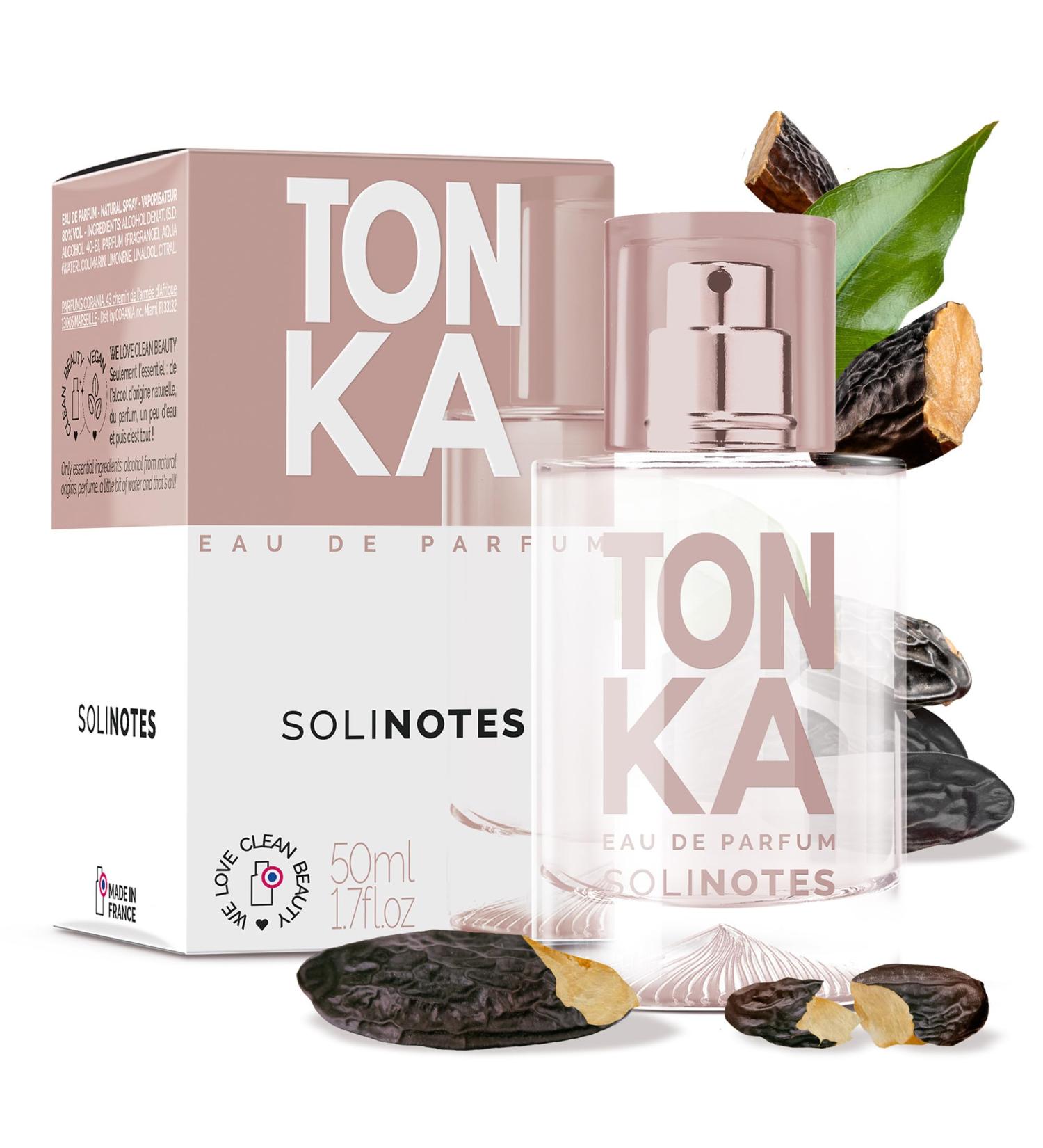 SOLINOTES Tonka Perfume for Women - Eau De Parfum | Delicate Floral and Soothing Scent - Made in France - Vegan - 1.7 fl.oz - Buy Online on GoSupps.com