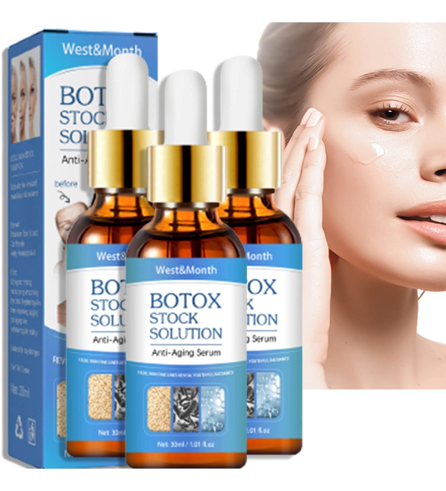 Botox in a Bottle Serum Set for Youthful, Ageless Skin - Instant Face Tightening (3 Pcs) - Buy Online on GoSupps.com