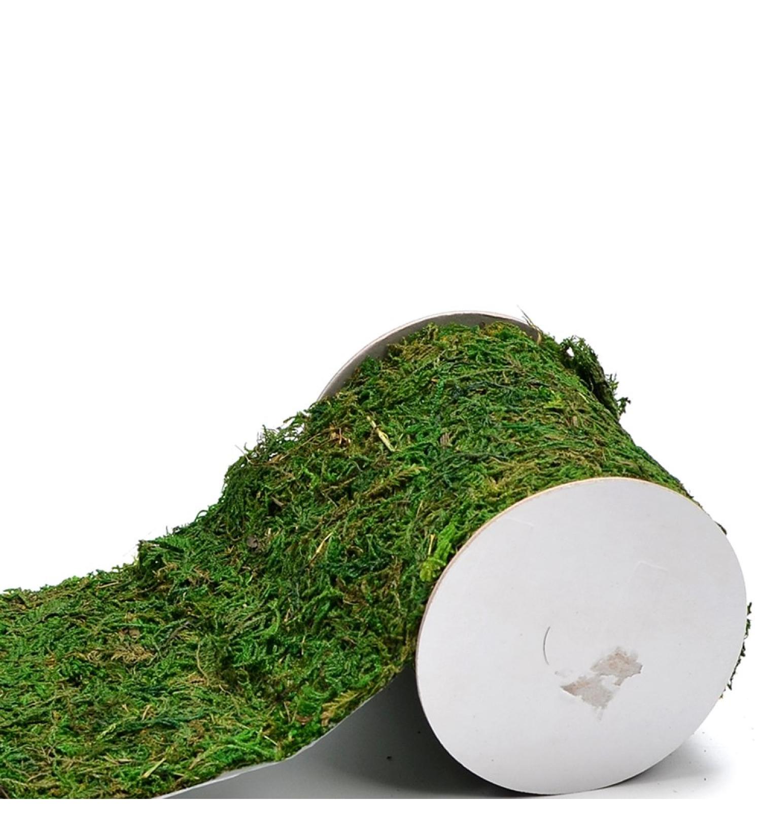 Green Moss Roll for Fairy Gardens, Weddings & Crafts - 10x120cm (4''W x 48''L) - Buy Online on GoSupps.com