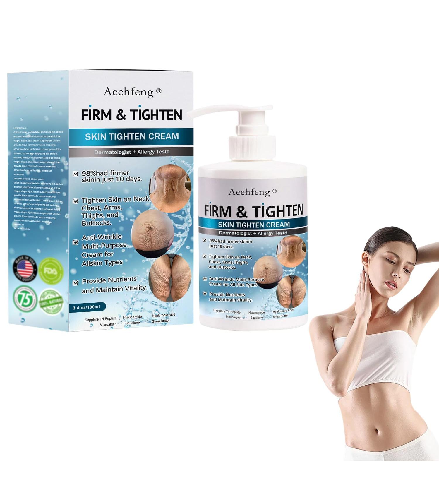 dooeka Firm Tighten Skin Tighten Cream, Skin Tightening Cream, Anti-Aging Neck Cream for Tightening and Wrinkles on Neck & D collet for Women Lifting, for All Skin Types (1 Bottle) - Buy Online on GoSupps.com