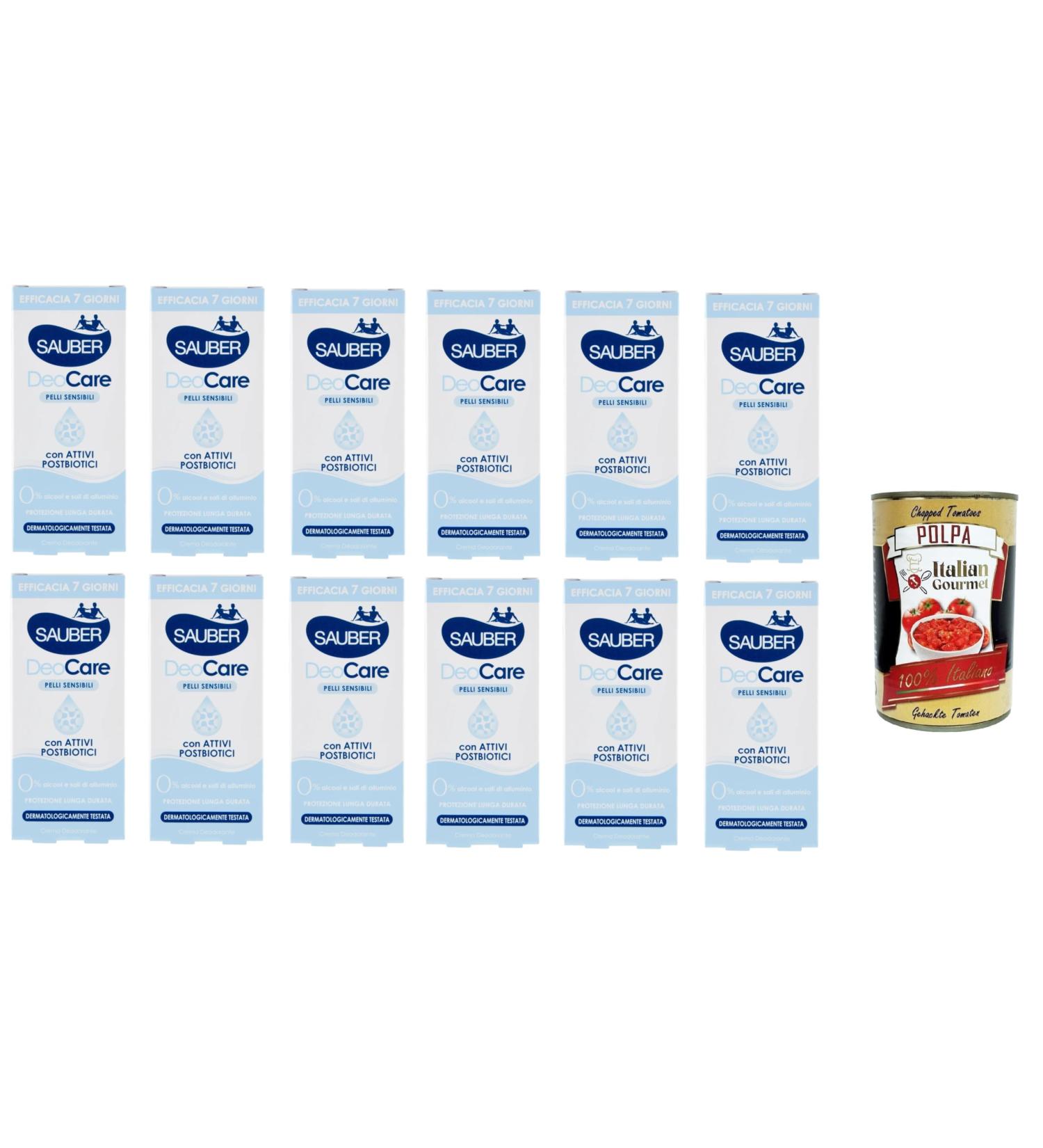  Italian Gourmet E.R. Clean Deocare Cream Deodorant 12 x 35 ml + Italian Gourmet Polpa 400 g - Buy Online on GoSupps.com