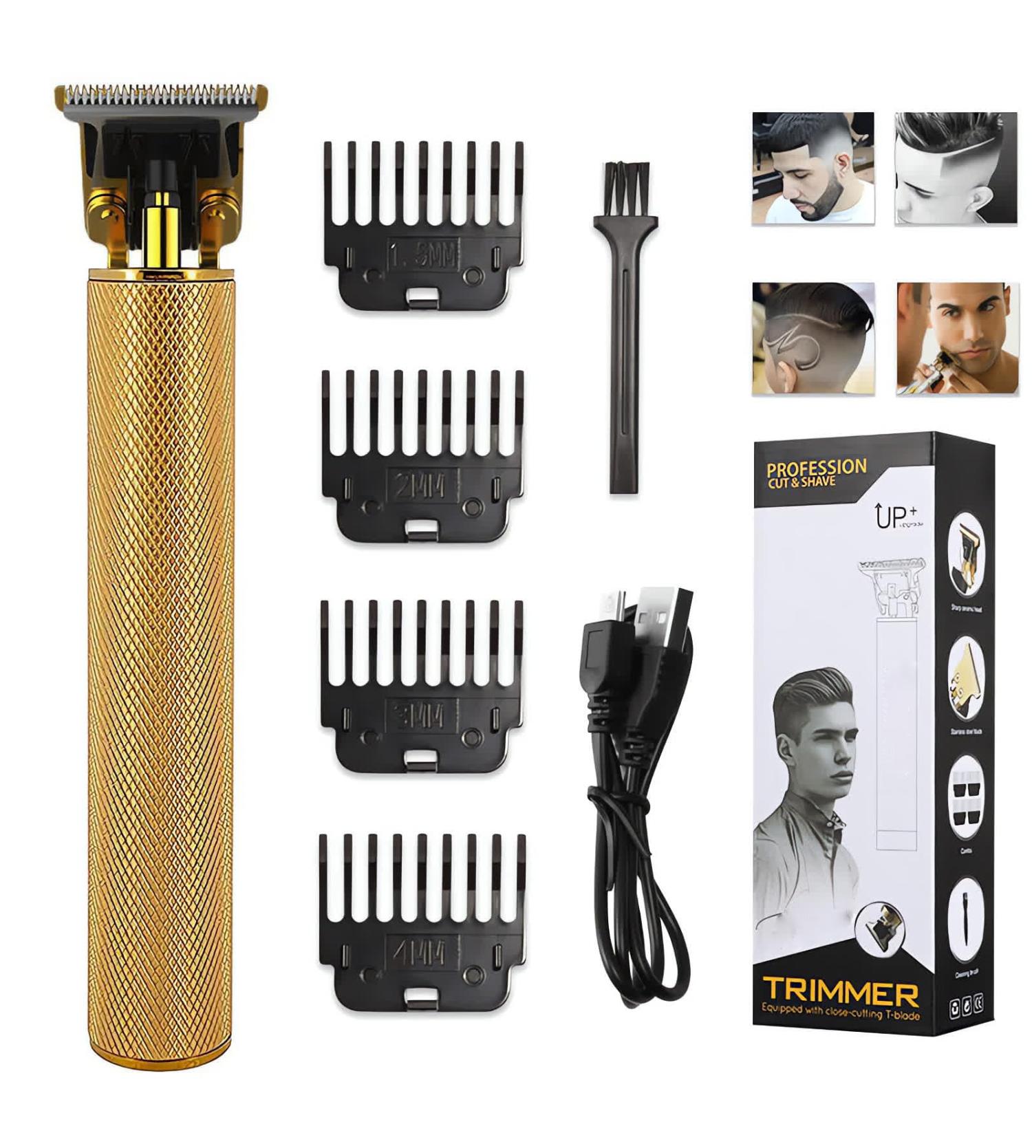 Yamloveme Trimmer Yamlo Eme Cordless Hair Clipper Professional Electric Hair Clippers Multifunction Hair Clipper for Haircuts and Shaves Clippers & Trimmers Kit Waterproof USB (Gold1.0-Normal) - Buy Online on GoSupps.com