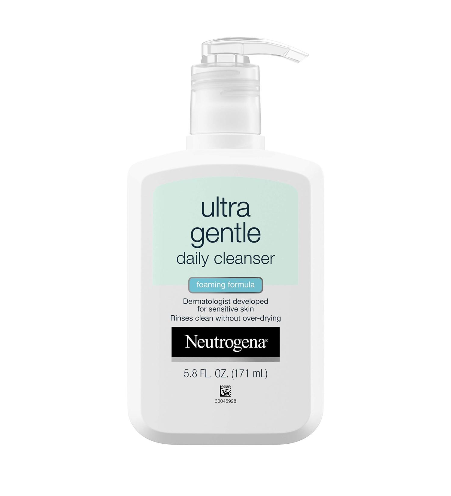 Ultra Gentle Hydrating Daily Facial Cleanser for Sensitive Skin - 5.8 Fl Oz - Buy Online on GoSupps.com