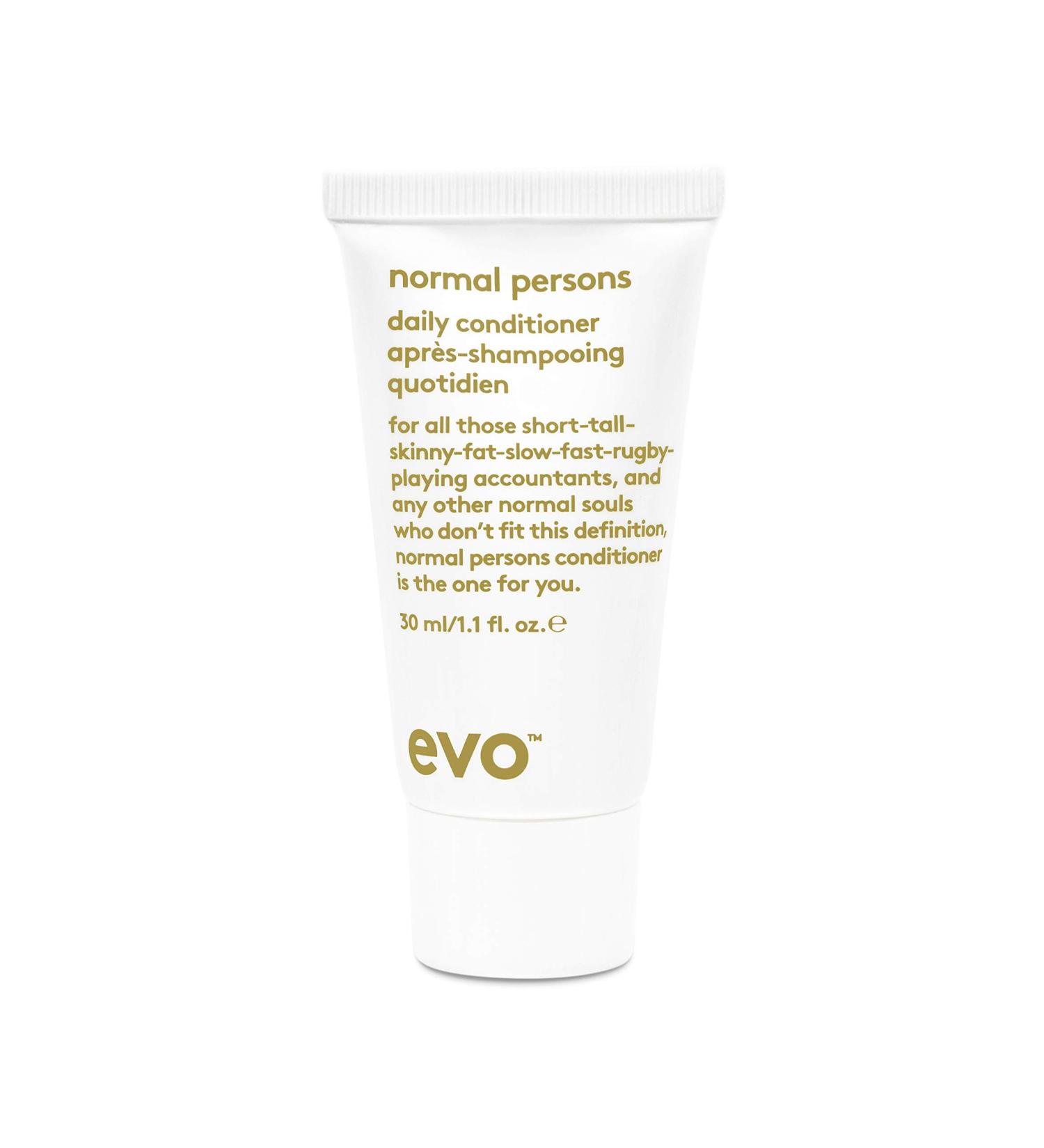 Buy evo Normal Persons Daily Care Conditioner - 1.1 Fl Oz | Refreshes Scalp Reduces Frizz Reinvigorates Hair | International Shipping Available - Buy Online on GoSupps.com