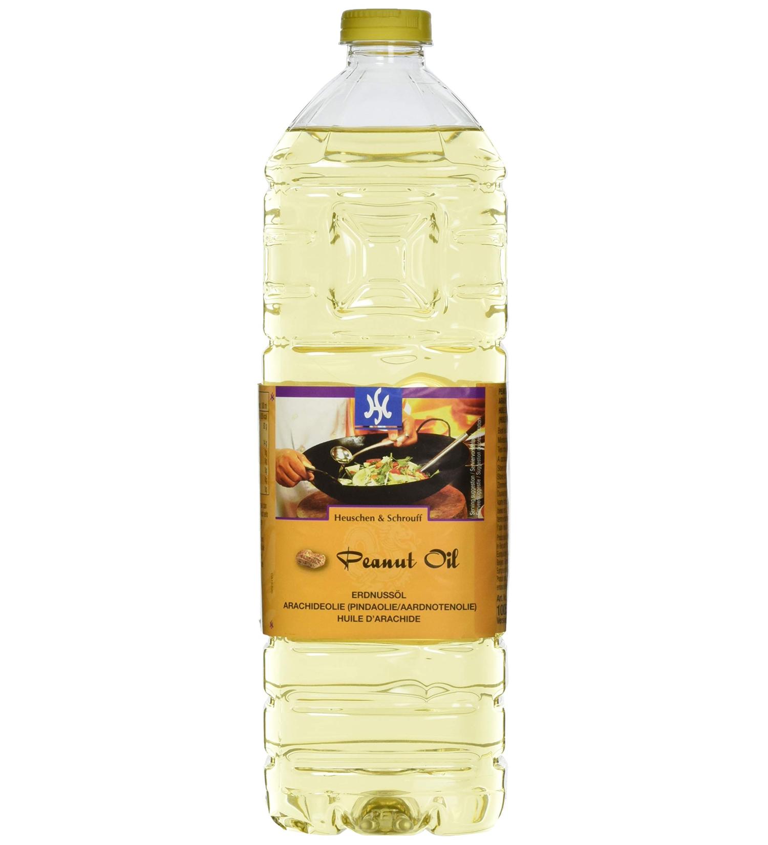 Buy HS Oil Peanut 1000 ml - Premium Quality Cooking Oil for International Shipping - Buy Online on GoSupps.com