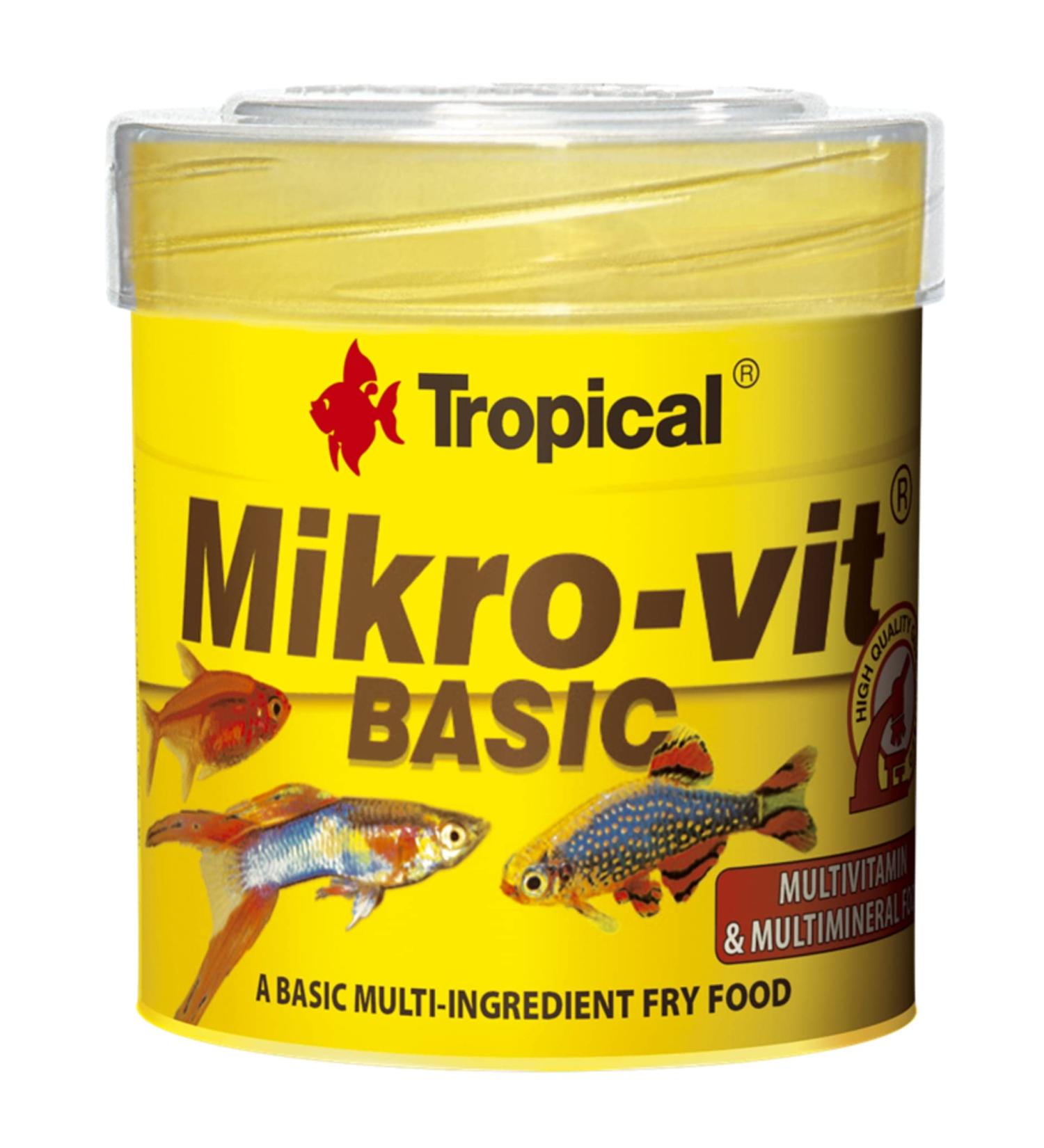 MIKROVIT Basic 50ml / 32g - Multi-ingredient basic food for fry - Buy Online on GoSupps.com