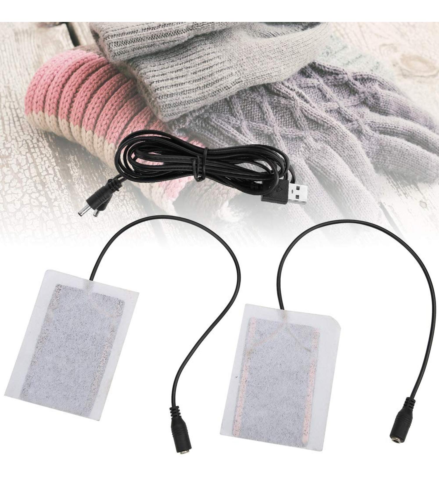Uadme Heating Pad Set - Portable 5V Carbon Fiber USB Hand Warmer | Electric Fever Heating Mat for Pain Relief - International Shipping Available - Buy Online on GoSupps.com