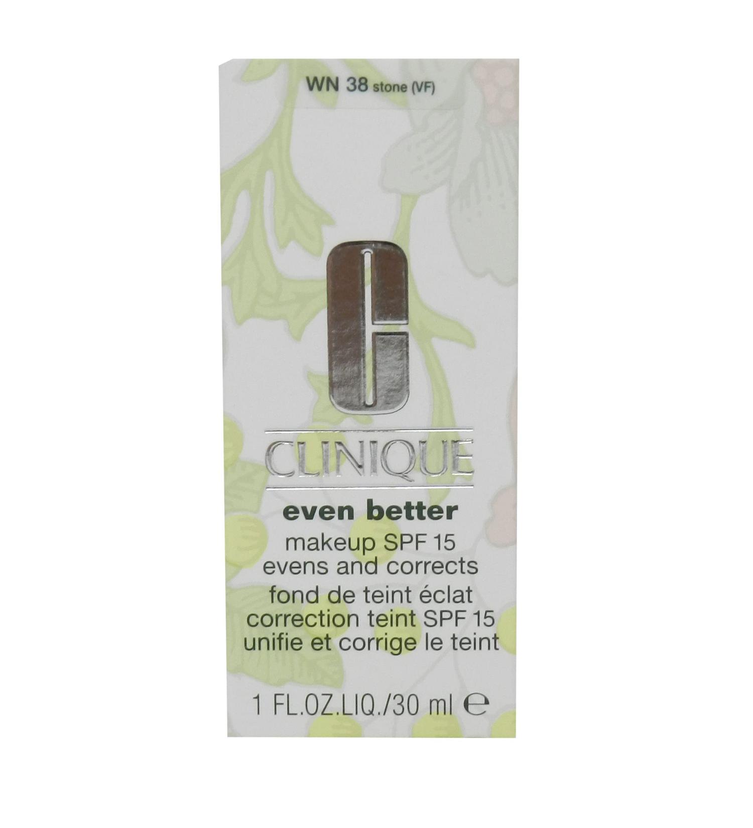Clinique Even Better Makeup SPF 15 - Shade 38 Stone | Evens and Corrects Skin Tone - Buy Online on GoSupps.com