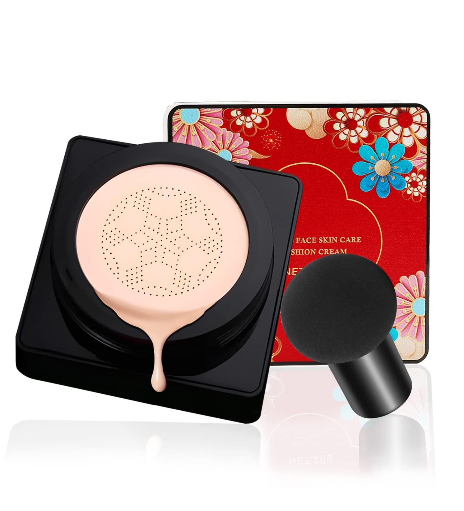 Boobeen Air Cushion CC Cream - Lightweight & Long Lasting Foundation for Natural Makeup Look | Moisturizing & Concealing Formula - Easy to Apply - Buy Online on GoSupps.com
