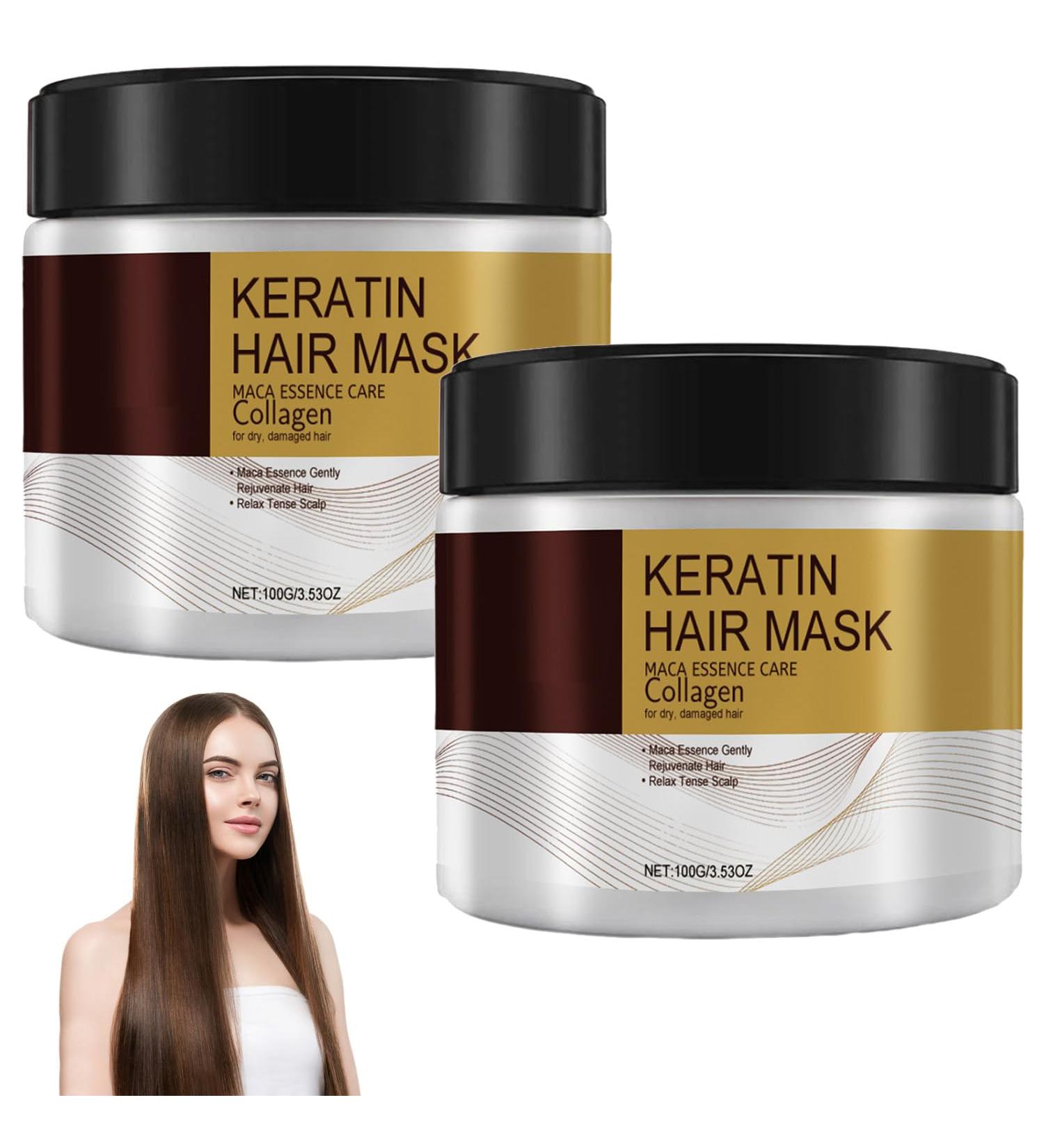 Gregali Collagen Hair Mask Nourishing Treatment Conditioner Hair Masks Deep Repair Collagen Hair Mask Nourishing Care Collagen Hair Mask for Dry and Damaged Hair - Buy Online on GoSupps.com
