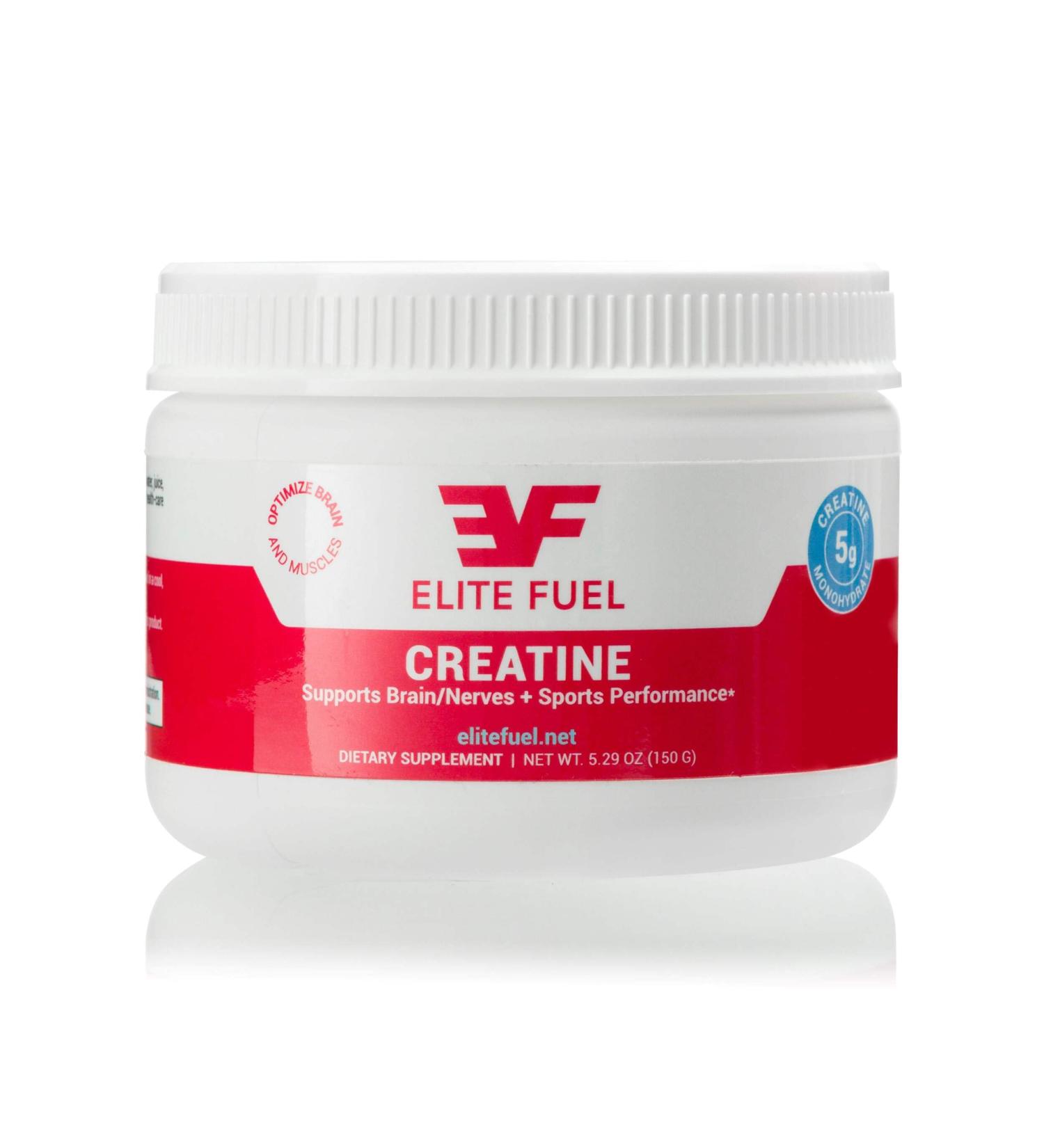EF Elite Fuel Creatine Monohydrate Powder 5g Creapure Per Serving 30 Servings 5.29 oz - Buy Online on GoSupps.com