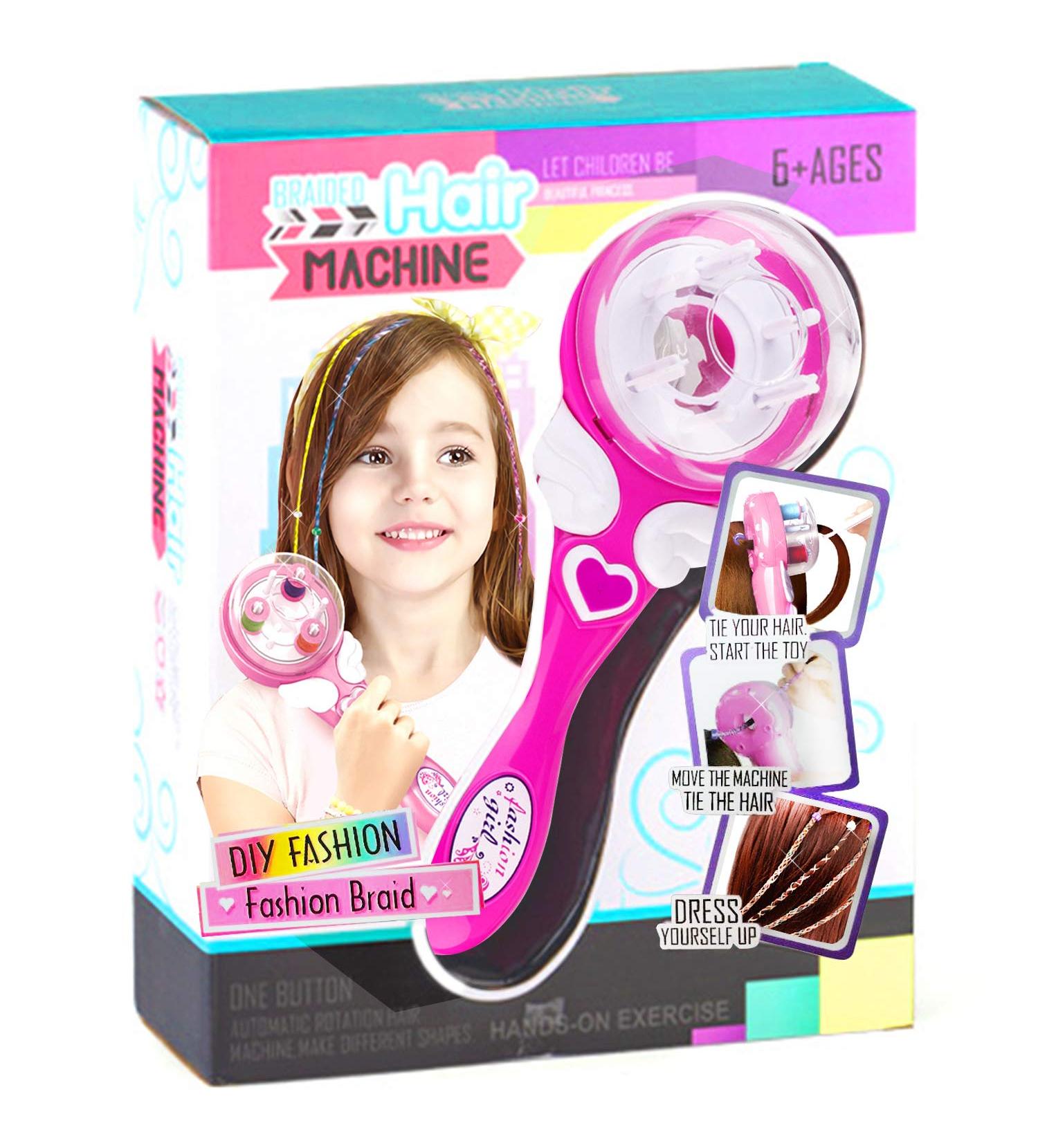 Marbe Electric Hair Braider - DIY Twist Braid Styling Tool in Pink - Buy Online on GoSupps.com