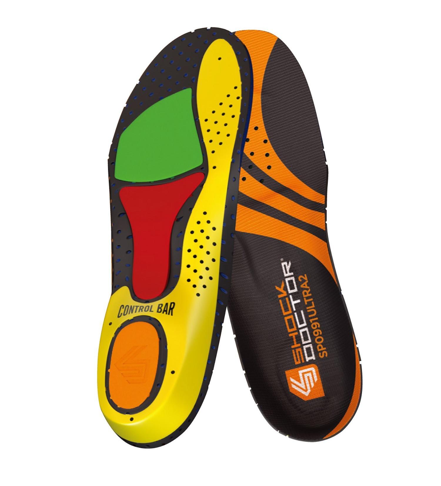 Shock Doctor Active Ultra Insole Men's 9.5-10.5/Women's 10.5-11.5 - Premium Support and Comfort - Buy Online on GoSupps.com