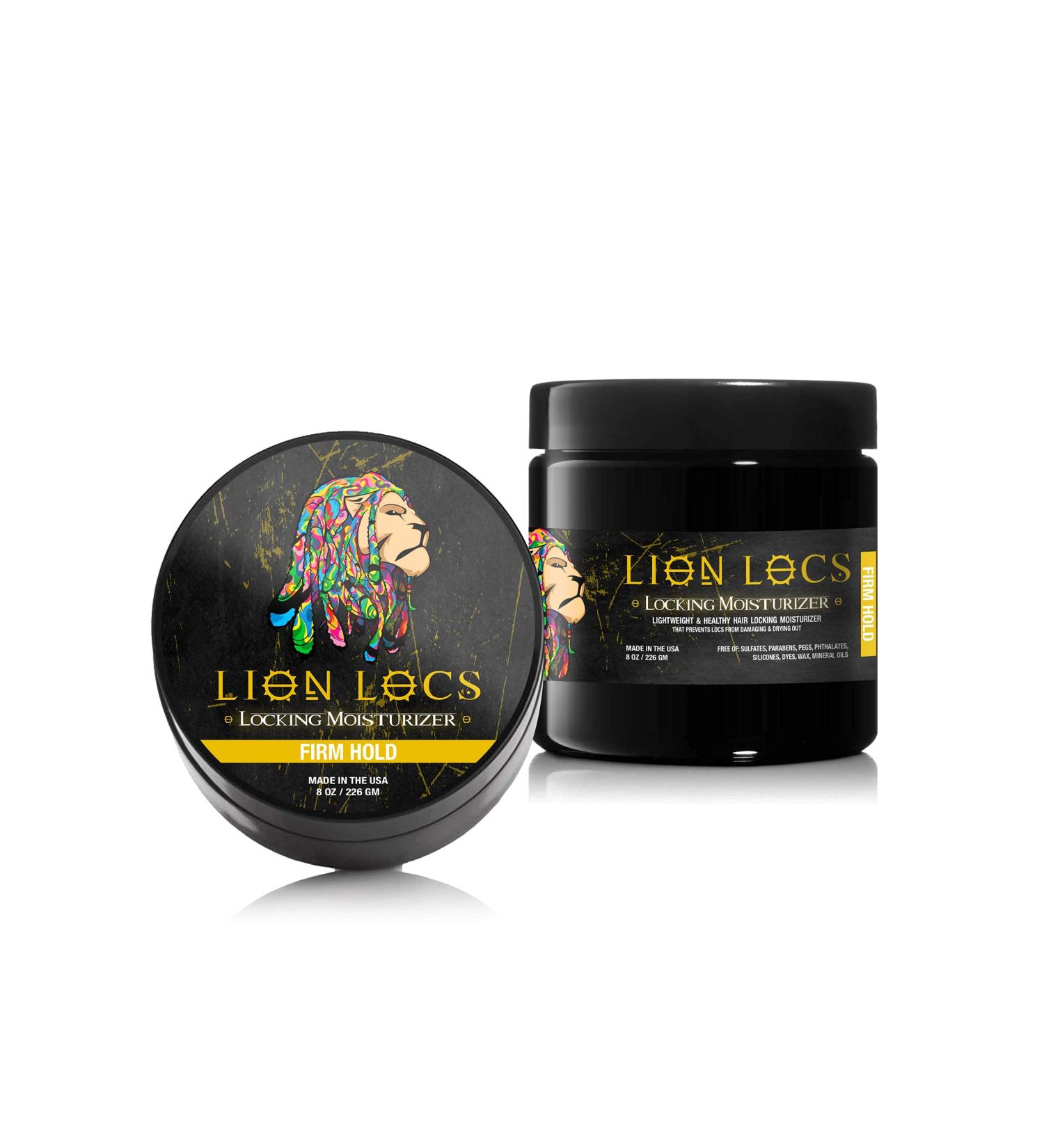 Lion Locs Firm Hold Dreadlock Gel Cream - 8oz Residue-Free for Dreads, Braids & Locks - Buy Online on GoSupps.com