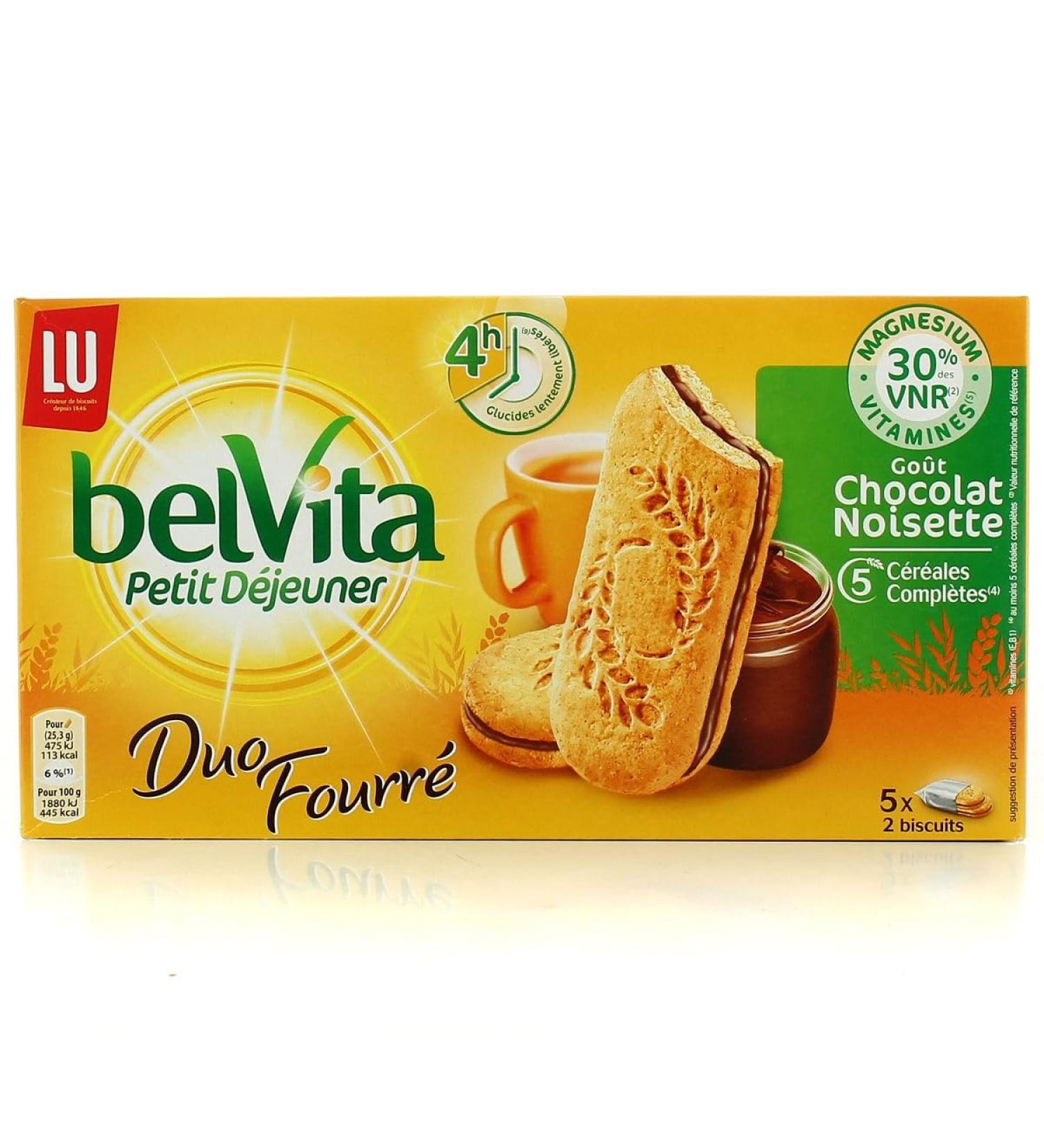  G n rique LU - Belvita P'Tit D j Duo Filled Chocolate Hazelnut 253g - 253g - Pack of 3 - Sold as a Pack - Buy Online on GoSupps.com