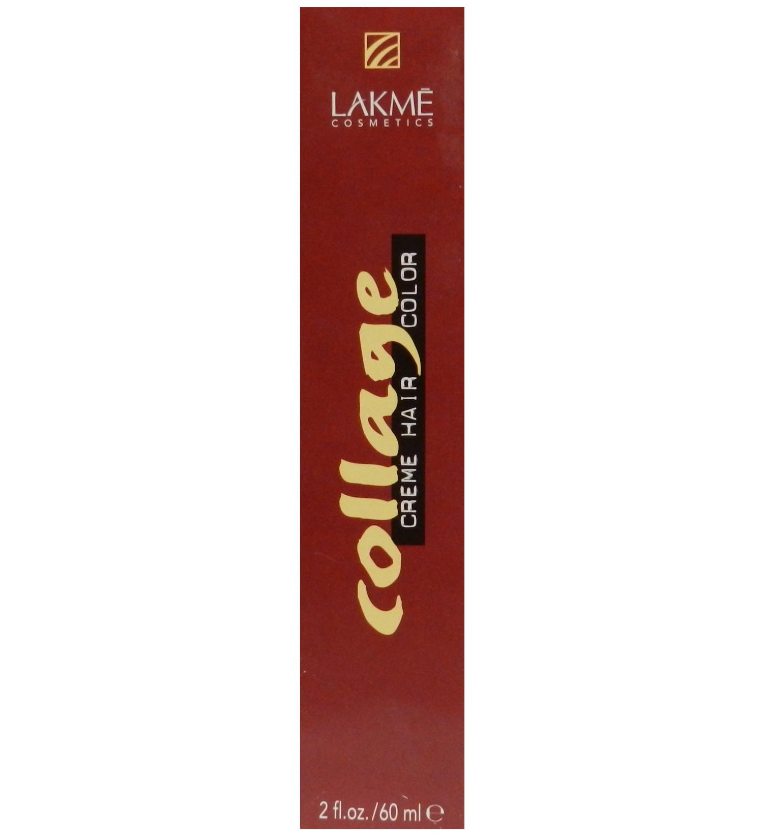 LAKM Lakme Collage Creme Hair Colour - Permanent Hair Colour - 60 ml - 10/13 Gold Ash Plat.Blonde - Colour: