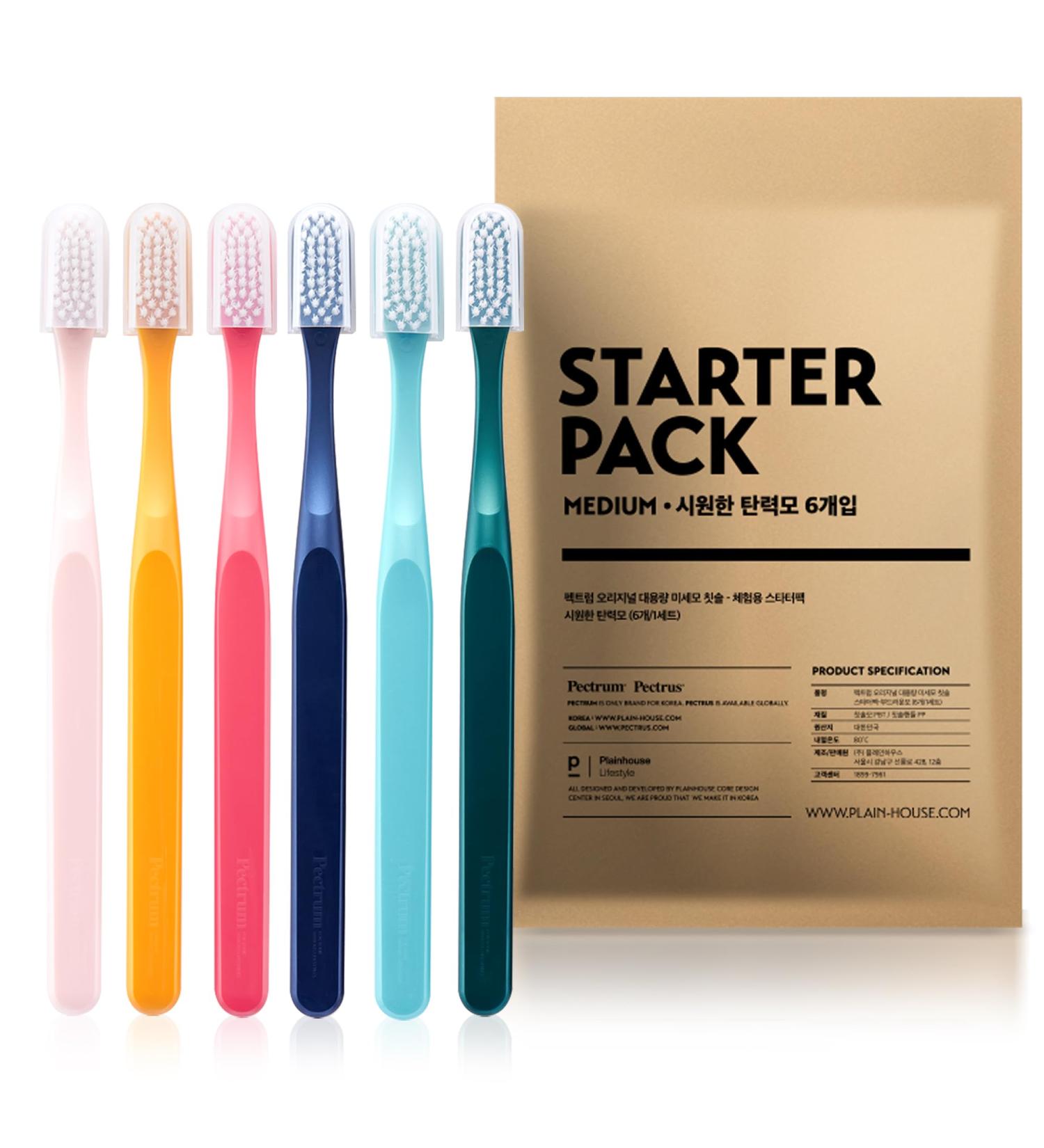 Extra Soft Manual Toothbrushes for Sensitive Teeth - Pack of 6 Ultra Soft Brushes for Adults & Elders | Eco-Friendly Paper Packaging - Buy Online on GoSupps.com