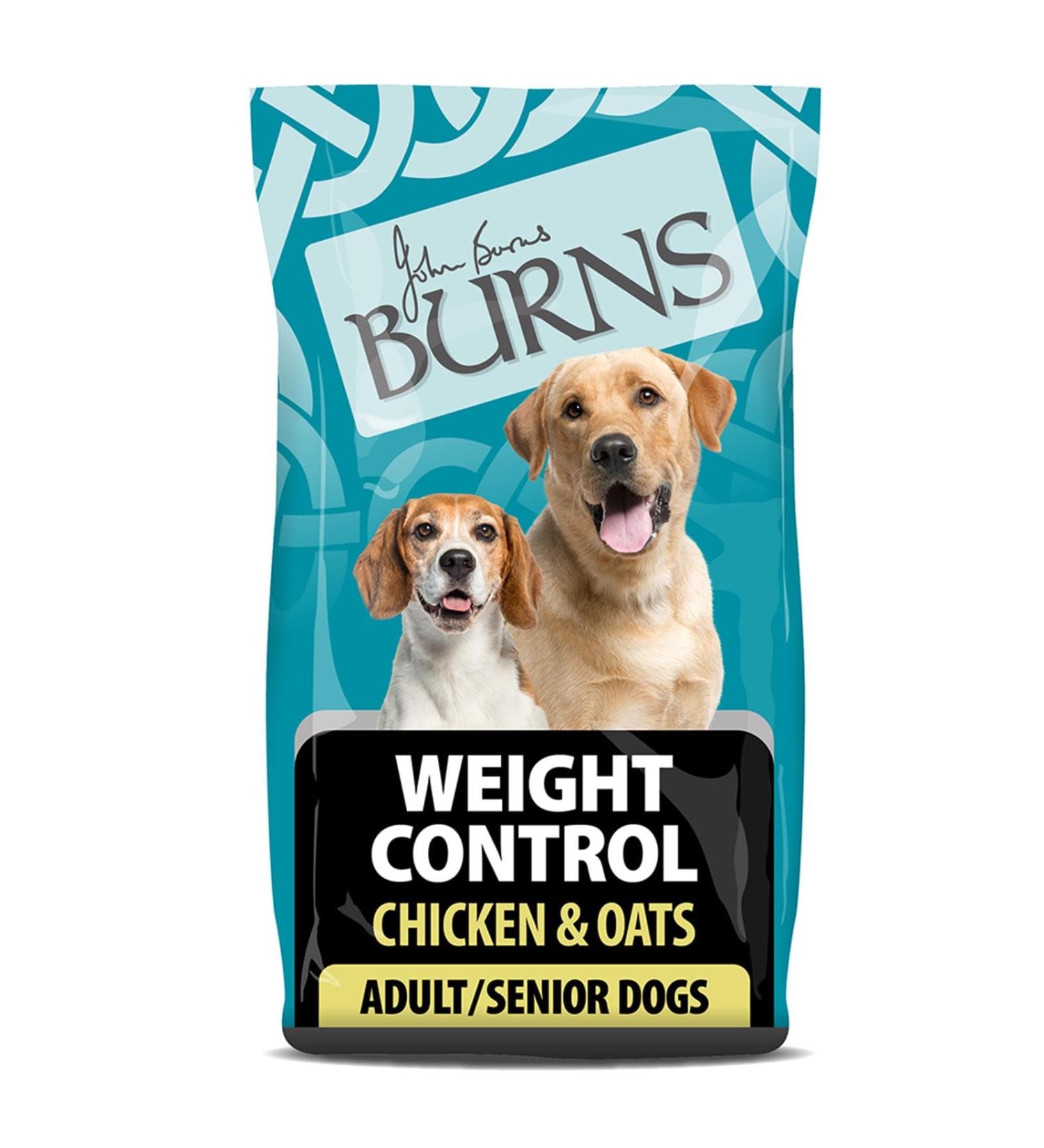 Burns Pet Nutrition Hypoallergenic Complete Dry Dog Food Adult and Senior Dog Weight Control Chicken and Oats 2 kg(Packaging may vary) 2 kg (Pack of 1) - Buy Online on GoSupps.com