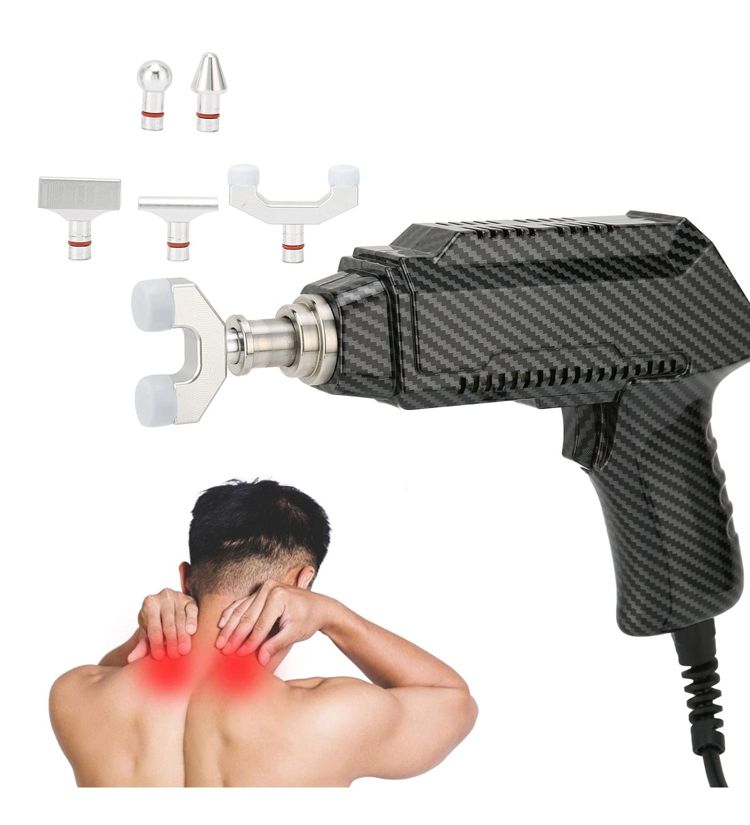 Buy CCNGDS Electrical Vertebral Chiropractor - 6 Physiotherapy Heads Spine Massager & Scoliosis Correction Device | UK Shipping - Buy Online on GoSupps.com