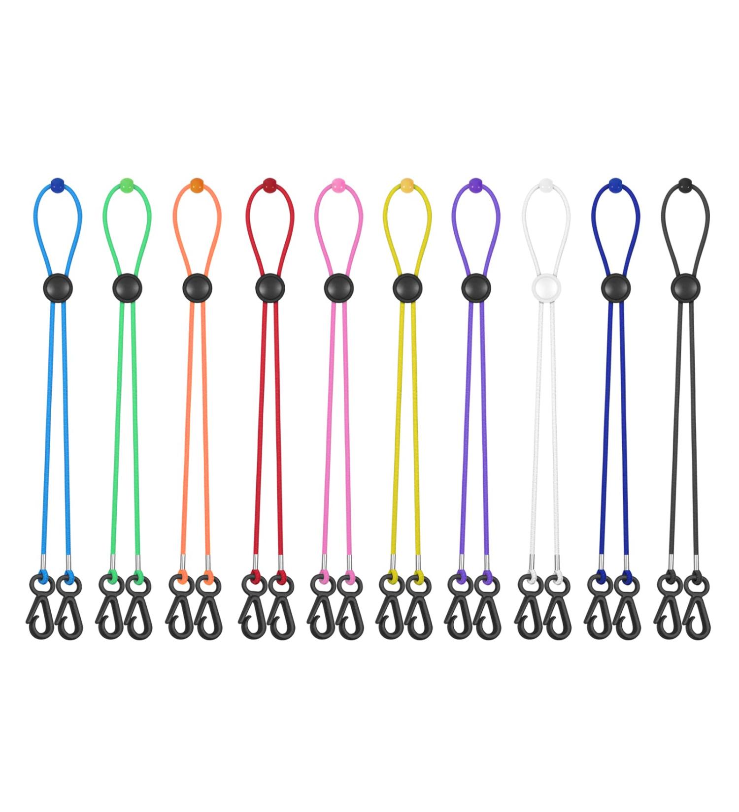 Bekoiup Mask Holder for Children - Adjustable Mask Chain & Extension Straps (10 PCs) for Ultimate Mouth Protection - Buy Online on GoSupps.com