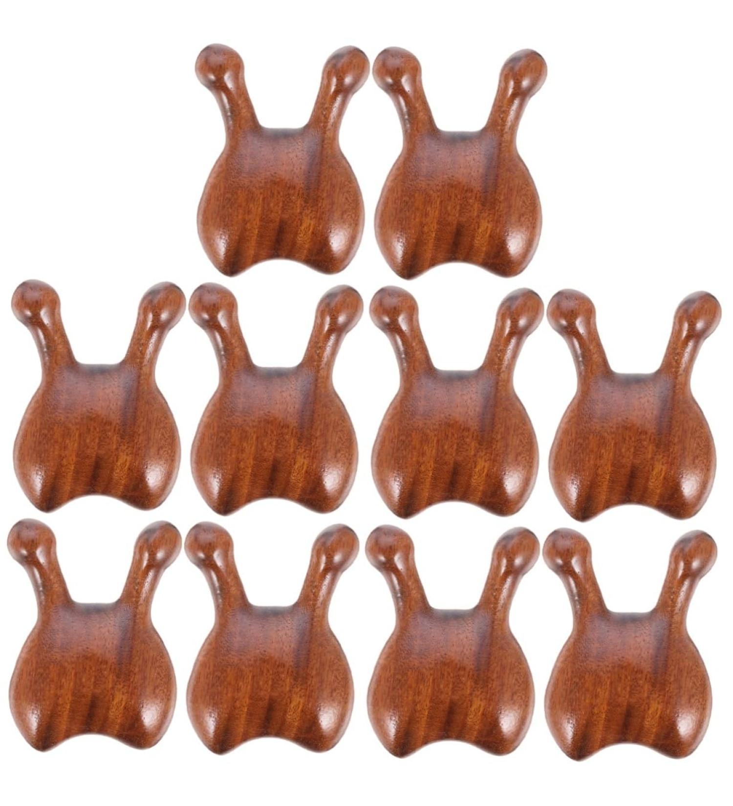 Didiseaon Lot De 5 Outils En Bois Pour Le Visage Et Le Nez 2 Pi ces X 5 5.70X4.00X1.80CMx5pcs comme indiqu x5pcs - Buy Online on GoSupps.com