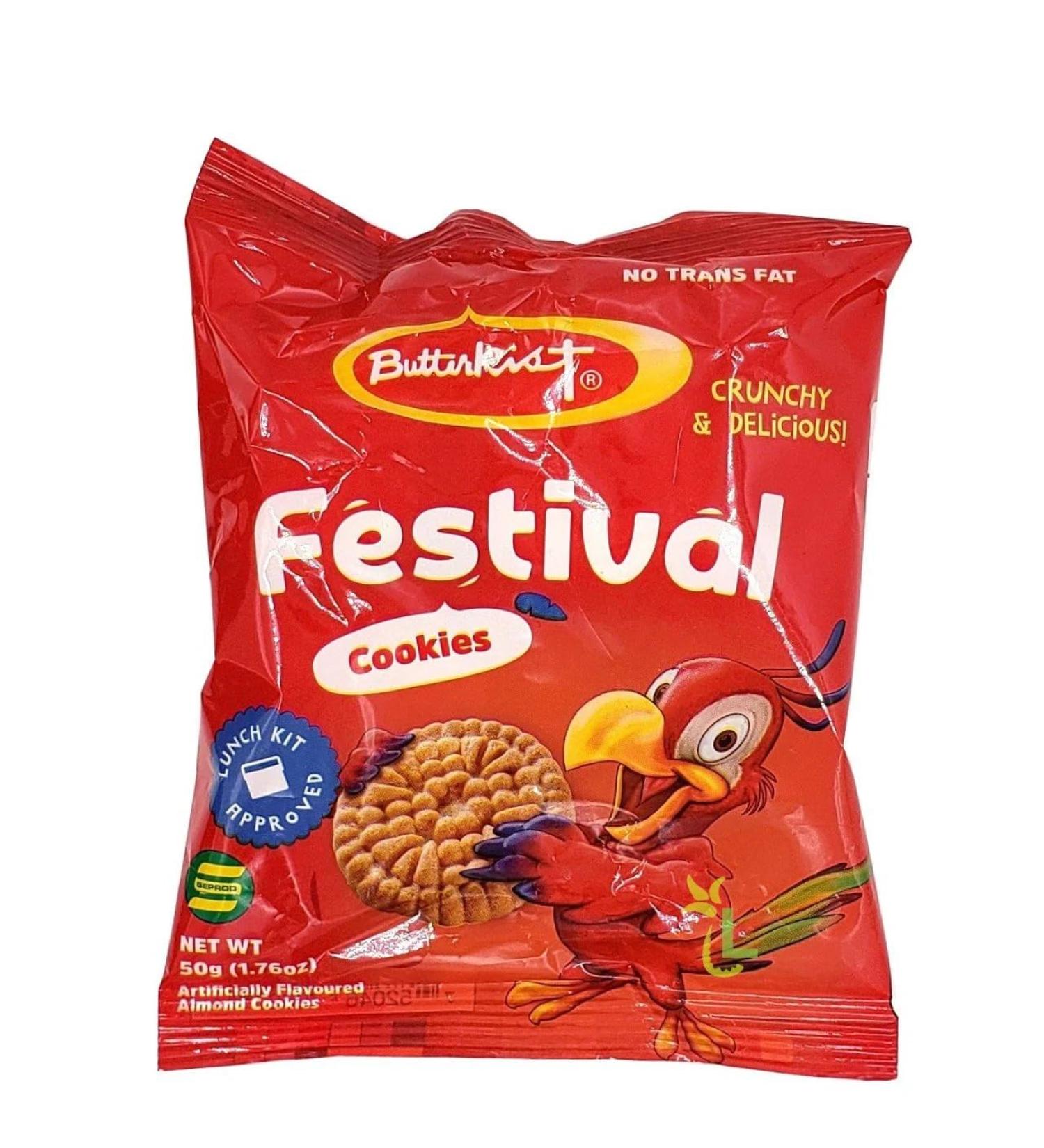 Butterkist Paco Festival 50g Box of 36-Fd