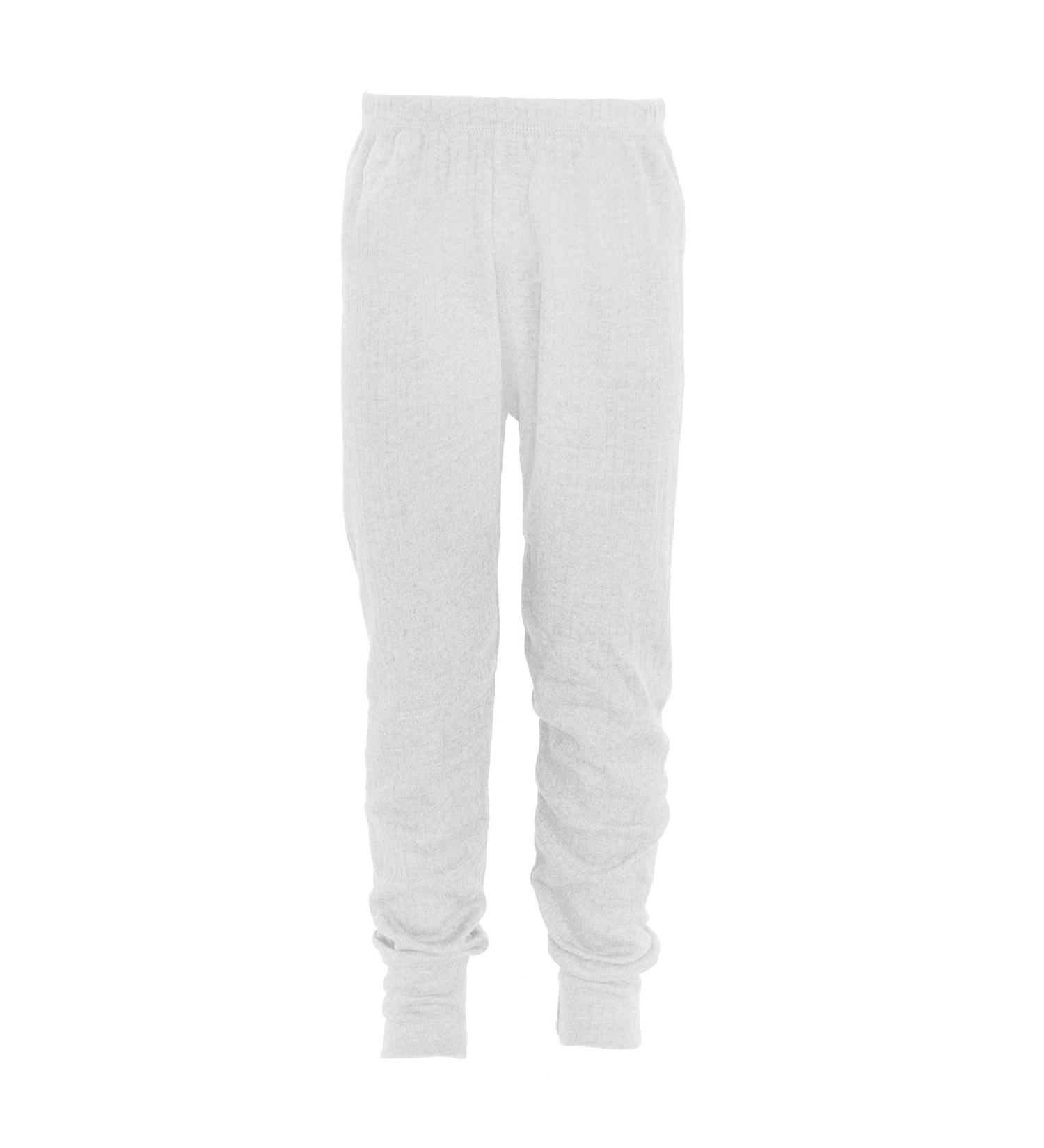 Kids Thermal Underwear Long Johns/Pants - Age 2-3 - White - 19.5 inch 50 cm - Floso Unisex Children - Buy Online on GoSupps.com