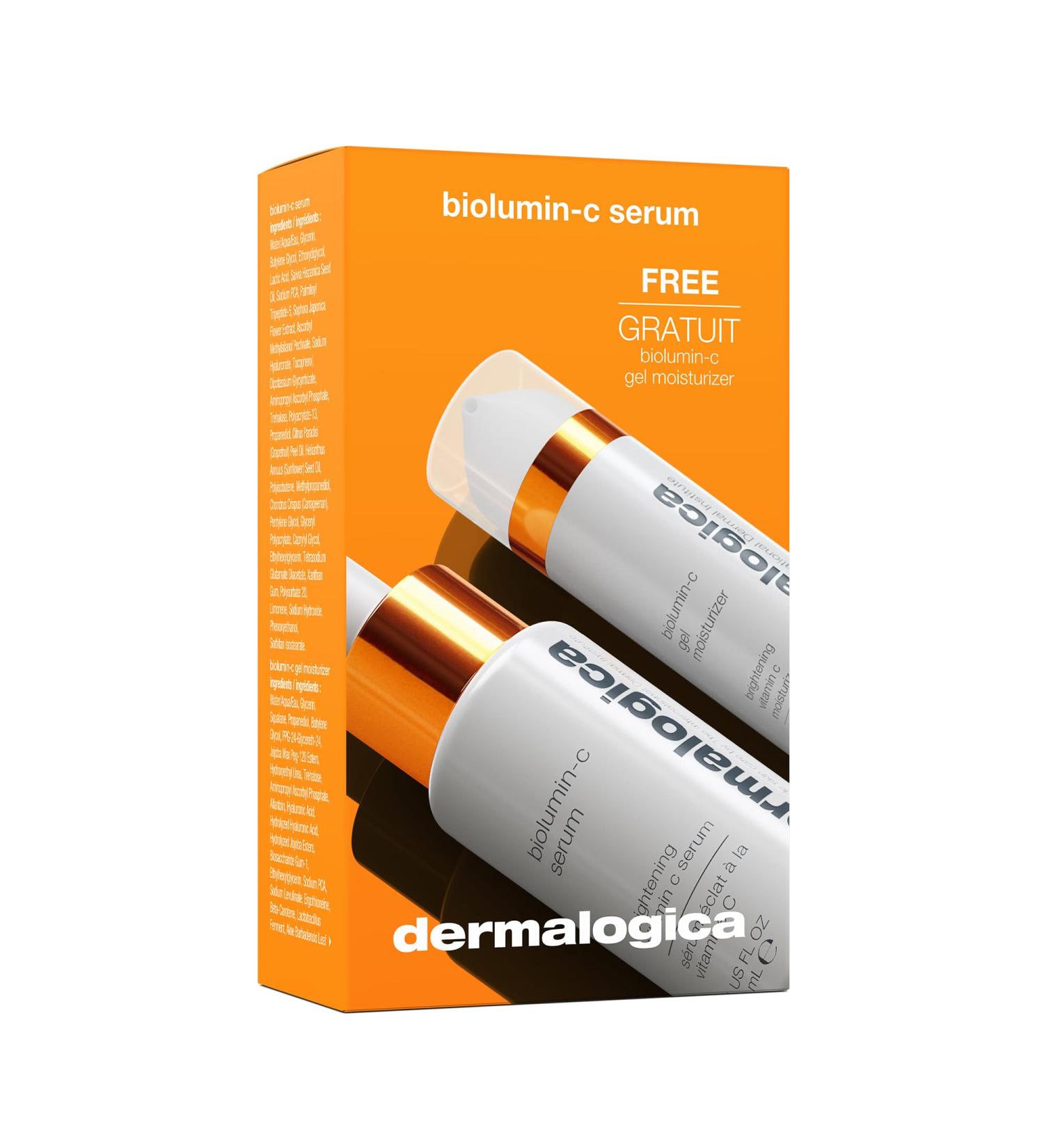 Biolumin-c serum + free gel moisturizer travel