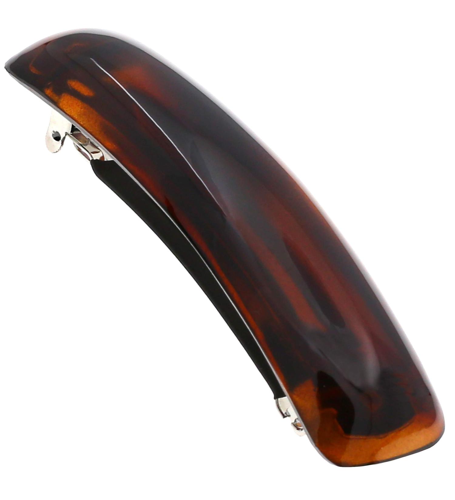 Camila Paris CP3018 3 Inch French Hair Barrette Clip for Girls - Tortoise Shell - Strong Hold Grip Hair Clips for Women - Made in France - Durable Styling Hair Accessories - Buy Online on GoSupps.com