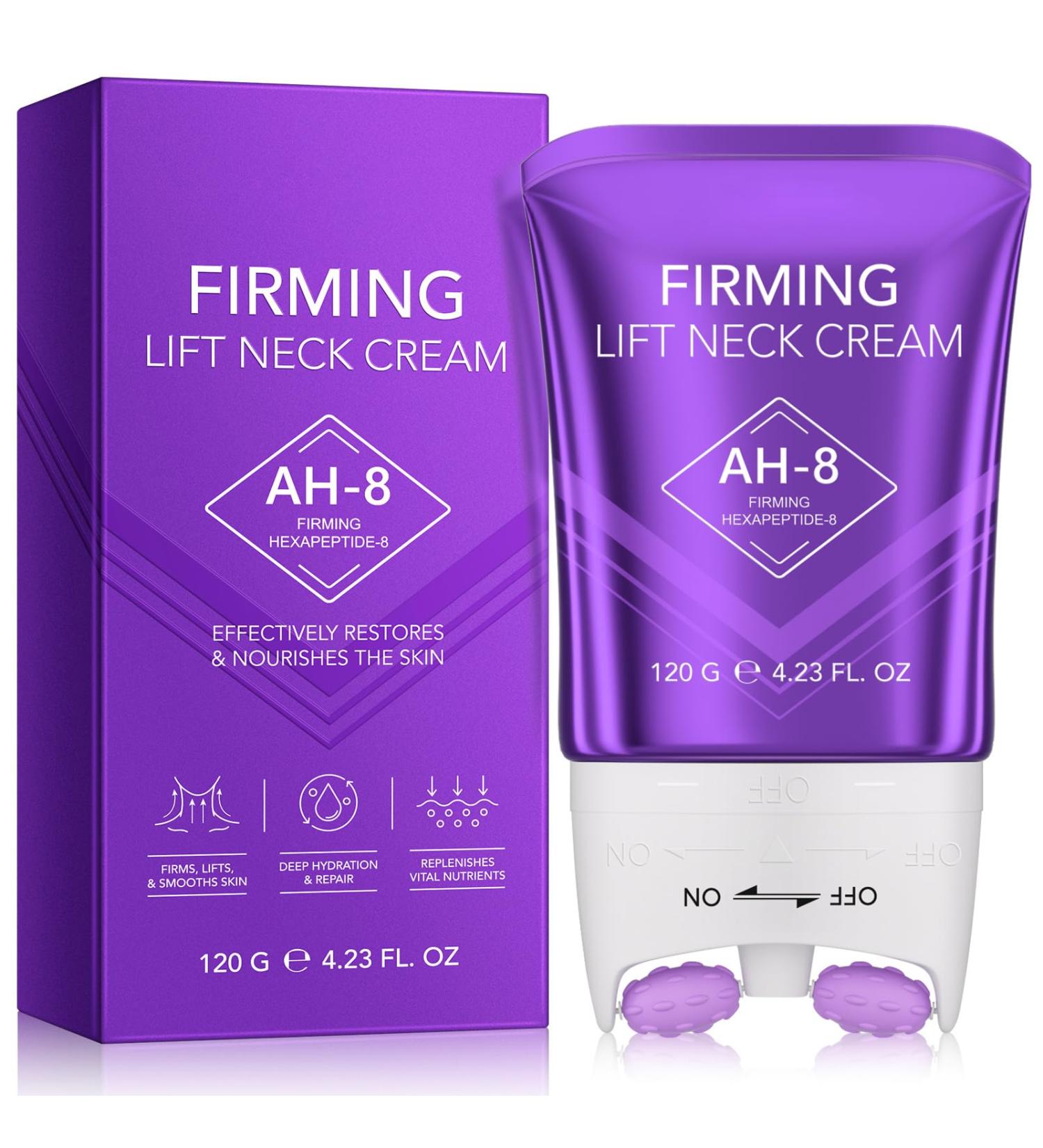 QRZBPZWE AH-8 Firming Neck Cream Firming Improving and Smoothing Skin Comfortable Body Care AH-8 Neck Cream Comfortable Care for Women/Men 4.23 Fl Oz - Buy Online on GoSupps.com