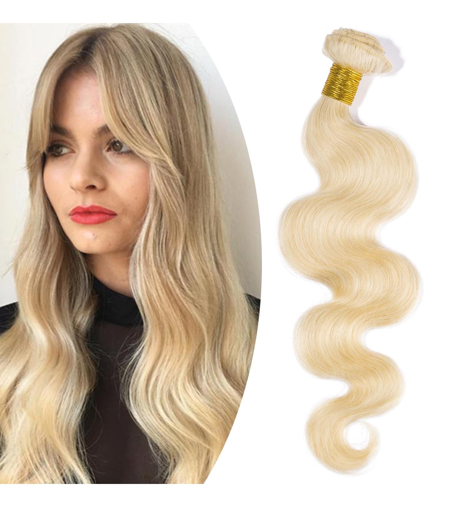 SEGO 20 Afro Brazilian Virgin Human Hair Bundles - 10A Body Wave 100% Unprocessed Light Blonde #6131 - International Shipping Available - Buy Online on GoSupps.com