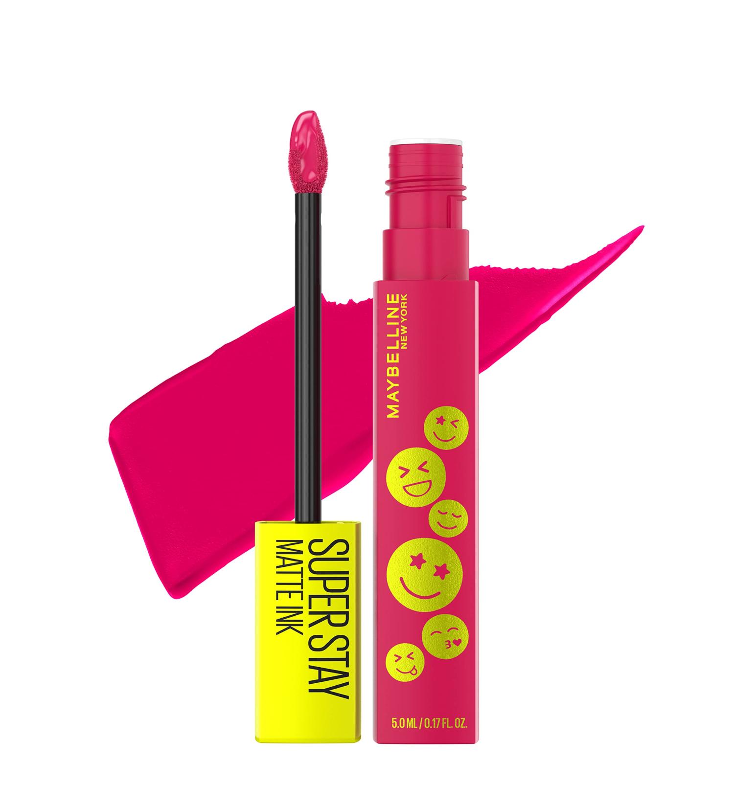Maybelline Super Stay Matte Ink Liquid Lip Color - Optimist Pink - 0.17 Fl Oz - Buy Online on GoSupps.com