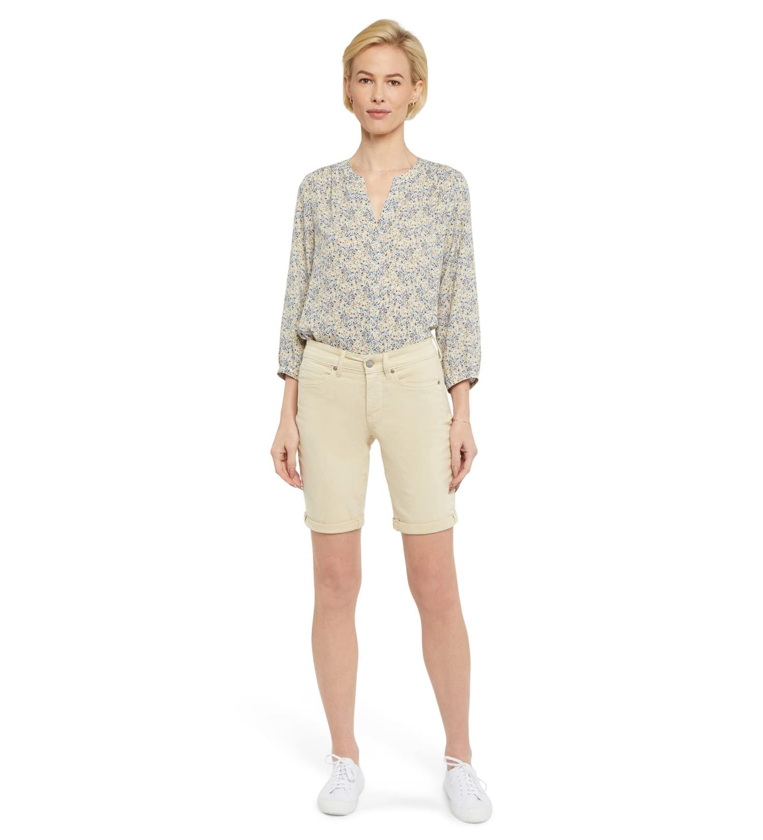 NYDJ Ella Shorts w/1" Cuff in Butter Butter 00 9
