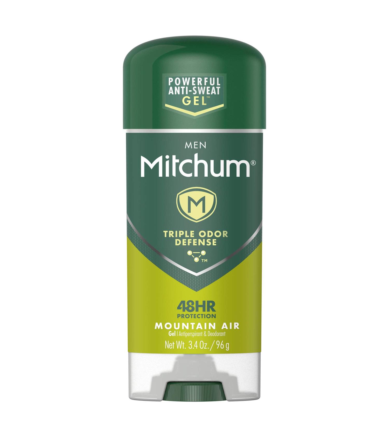 Mitchum Mountain Air Gel Anti-Perspirant & Deodorant 3.4 oz (Pack of 12) - Long-lasting Protection - Buy Online on GoSupps.com