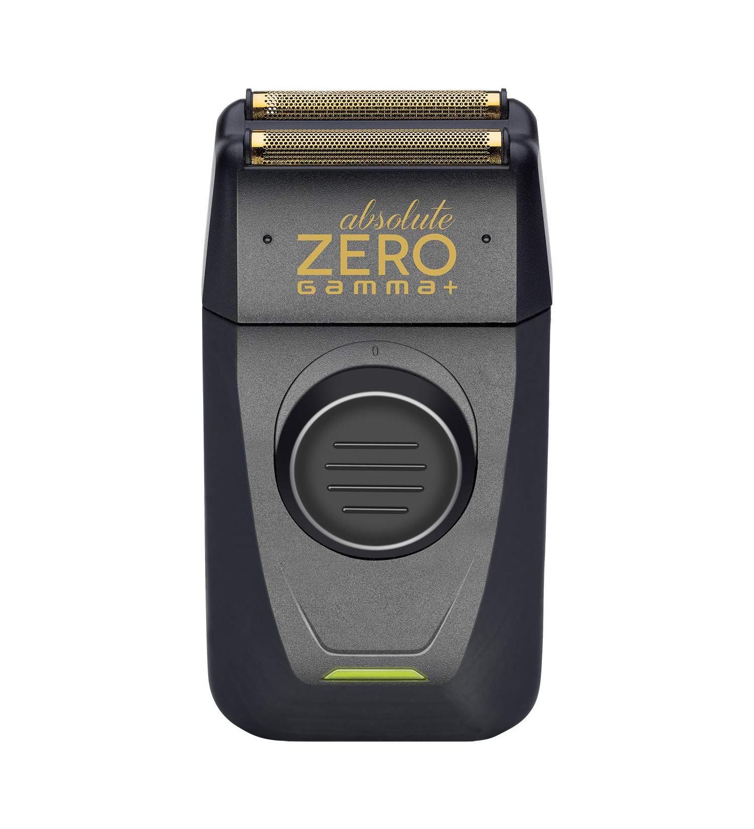 GAMMA+ Absolute Zero Men's Cordless Foil Shaver Black with Built-in Retractable Trimmer - Buy Online on GoSupps.com