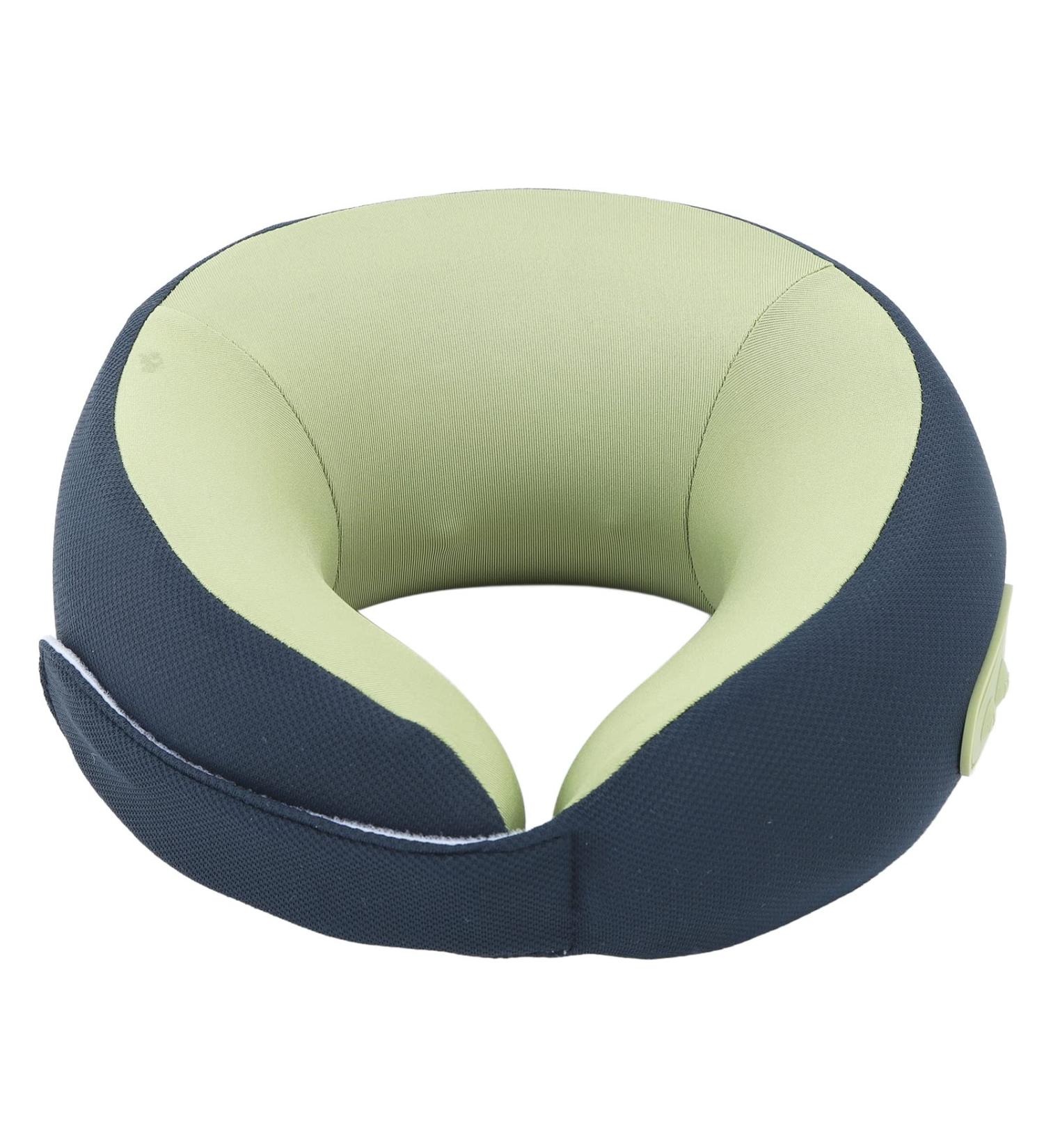 Topyond Wireless Electric Massage Pillow - Neck & Back Heat Therapy Device for Home Office & Car - Blue & Green - Buy Online on GoSupps.com