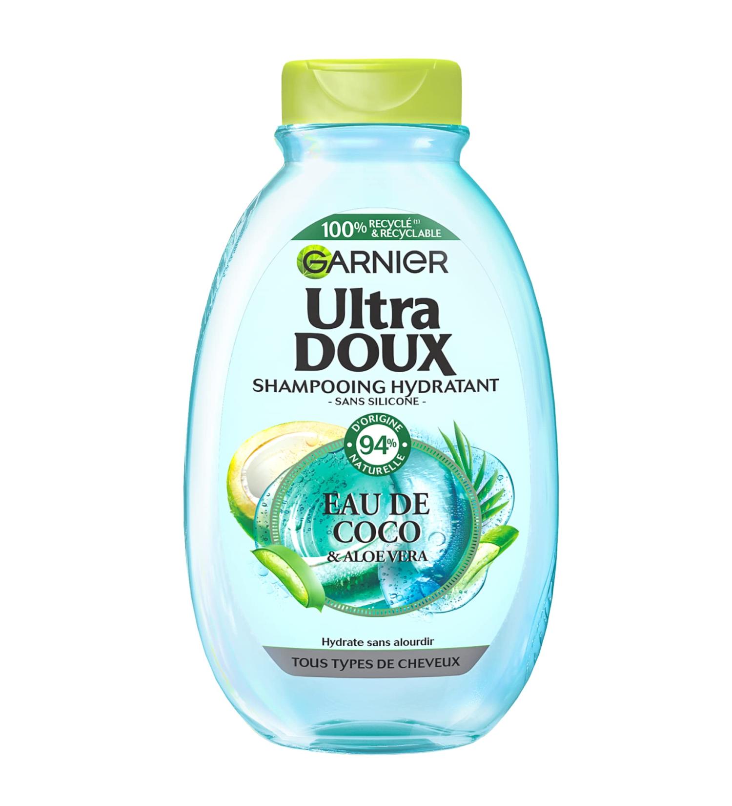 Garnier Ultra Doux Moisturizing Shampoo Coconut Water 300 ml