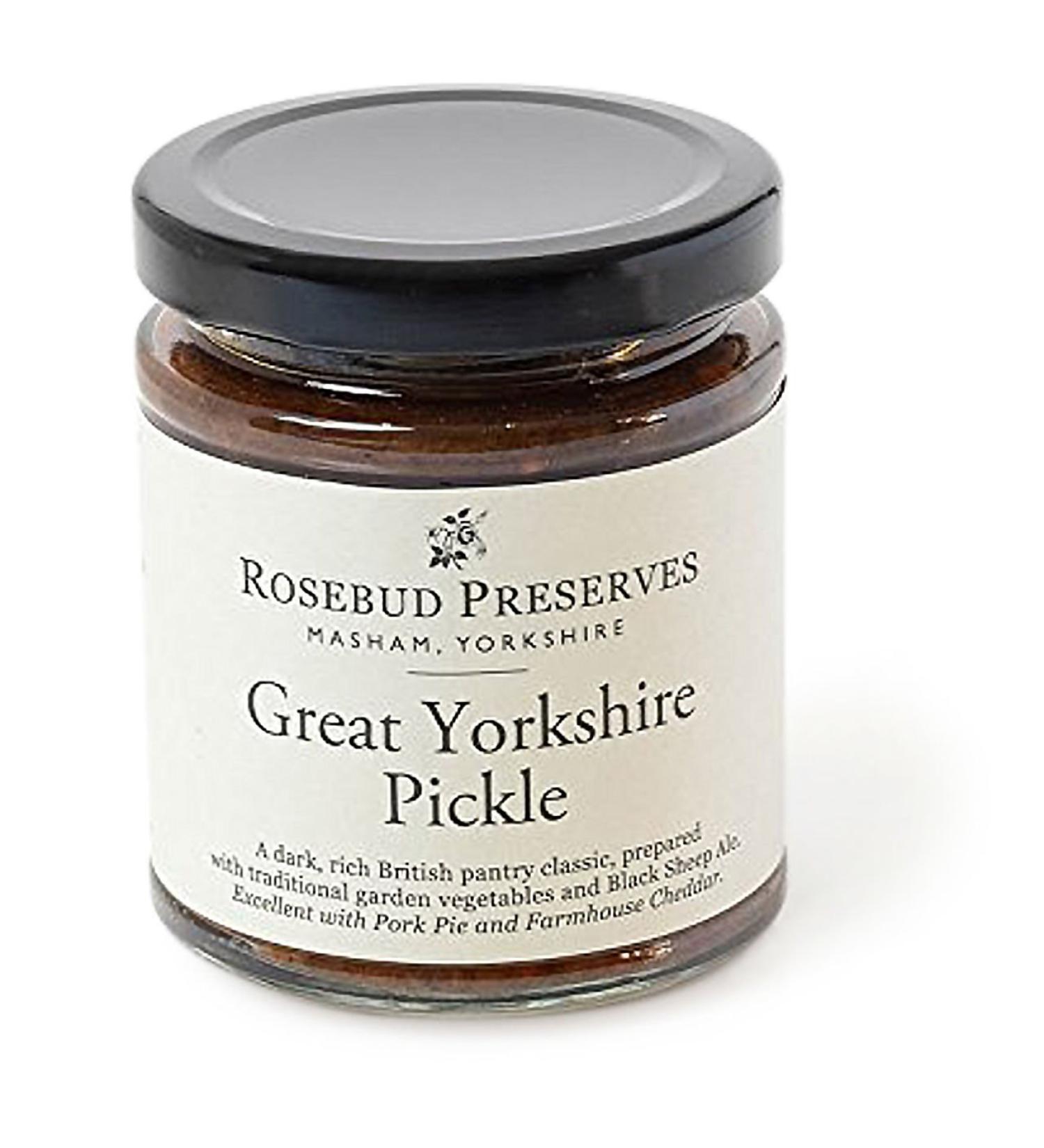 Rosebud Preserves | Great Yorkshire Pickle | Local Collaboration | Artisanal | Vegan and Vegetarian | Prepared by Hand | Tasty Treat | 198 g