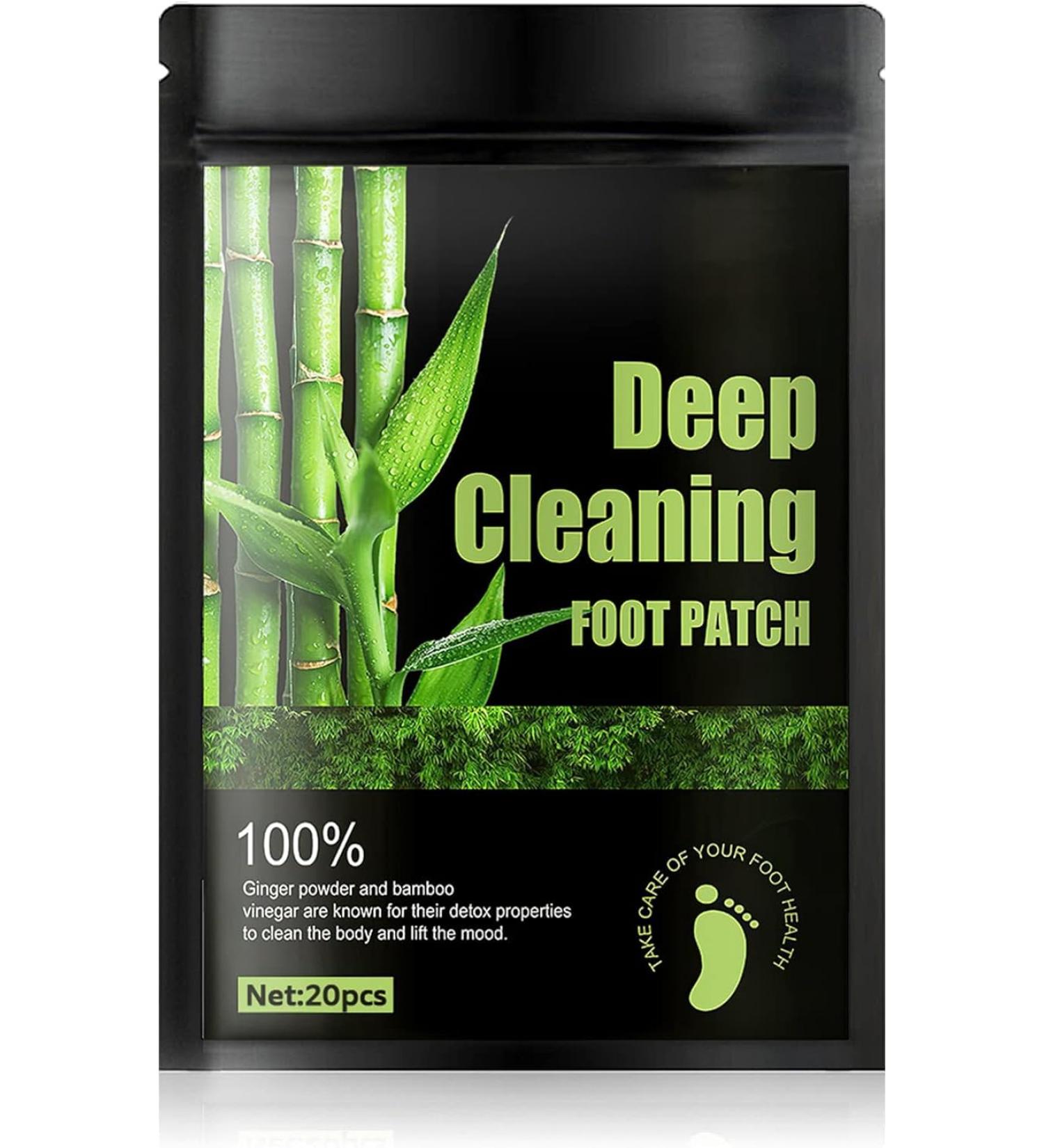 Foot Detoxification Pads for Deep Sleep & Stress Relief | 100% Natural 20 Piece Set - Buy Online on GoSupps.com