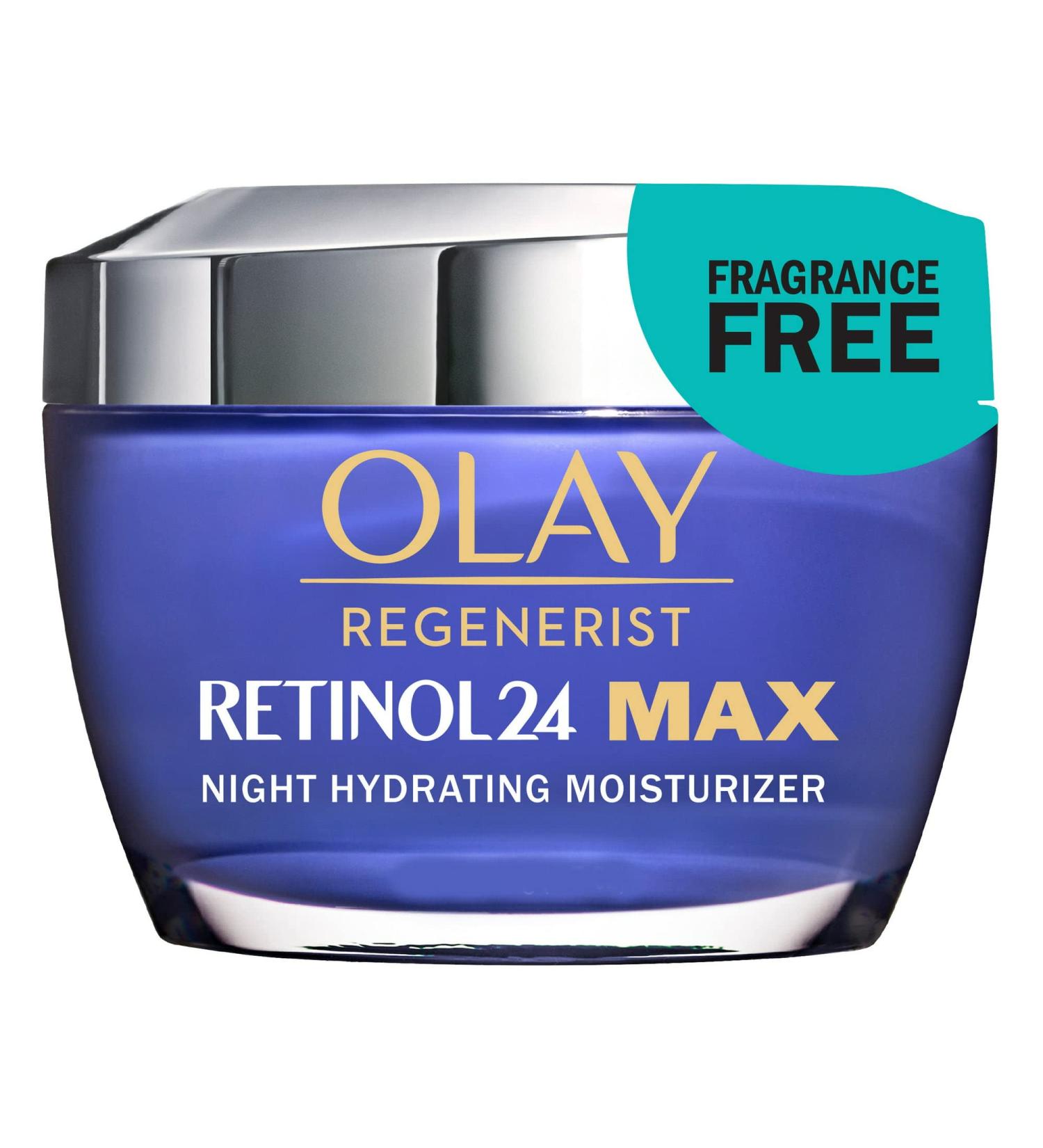 Olay Regenerist Retinol 24 MAX Night Face Moisturizer 1.7 oz - Anti-Aging Skincare - Buy Online on GoSupps.com
