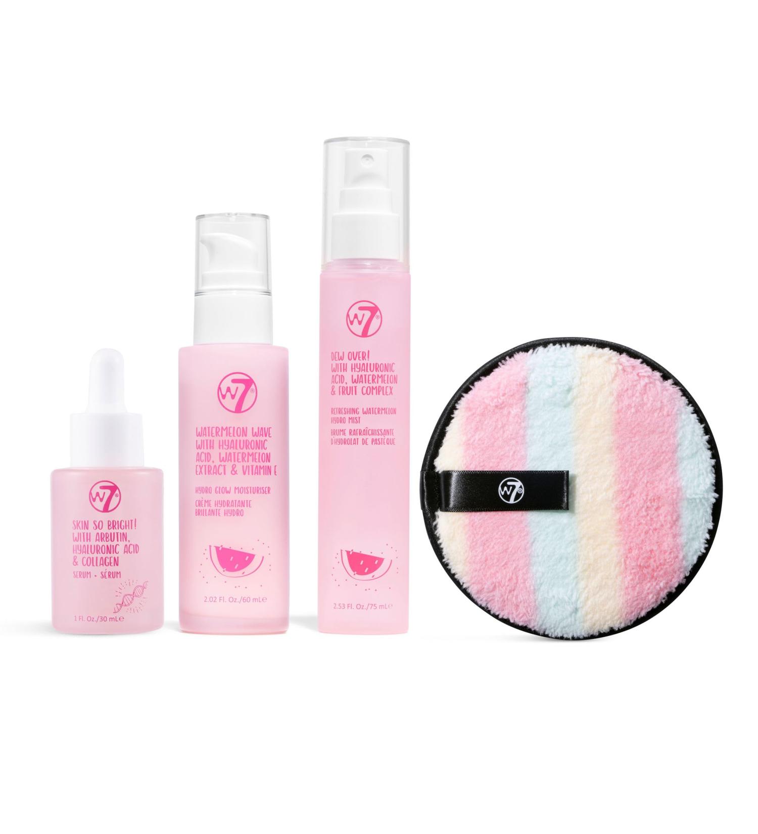 W7 Brighten Up Essential Gift Set | Moisturizer Toner & Cleansing Cookie | Soothing Skin Care Kit for Radiant Skin - Shop Internationally - Buy Online on GoSupps.com