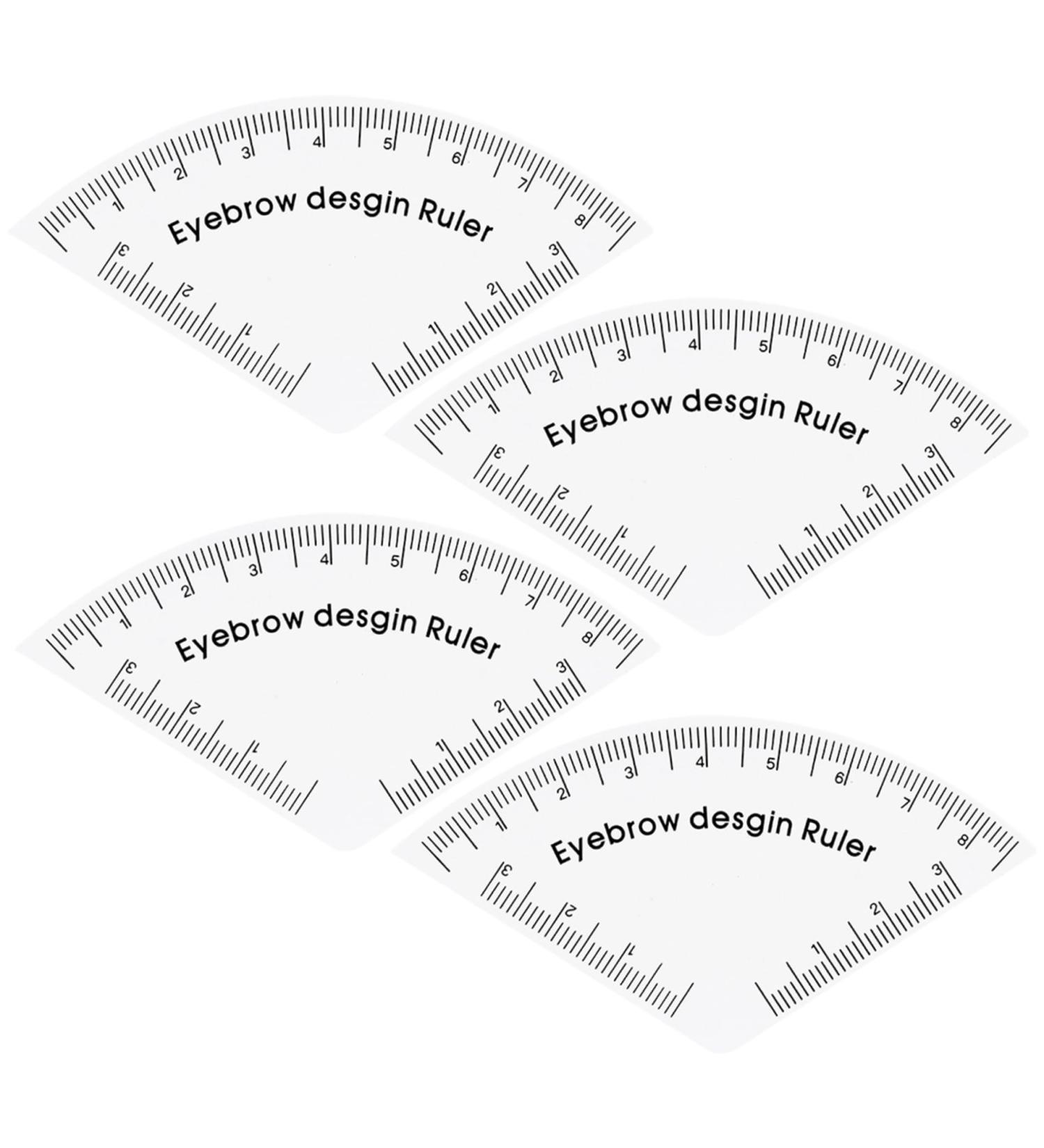 4 pi ces outil de cartographie de r gle sourcil r gle cartographie sourcils r glable Guide dessin sourcil Microblading pour la beaut professionnelle et domestique. - Buy Online on GoSupps.com
