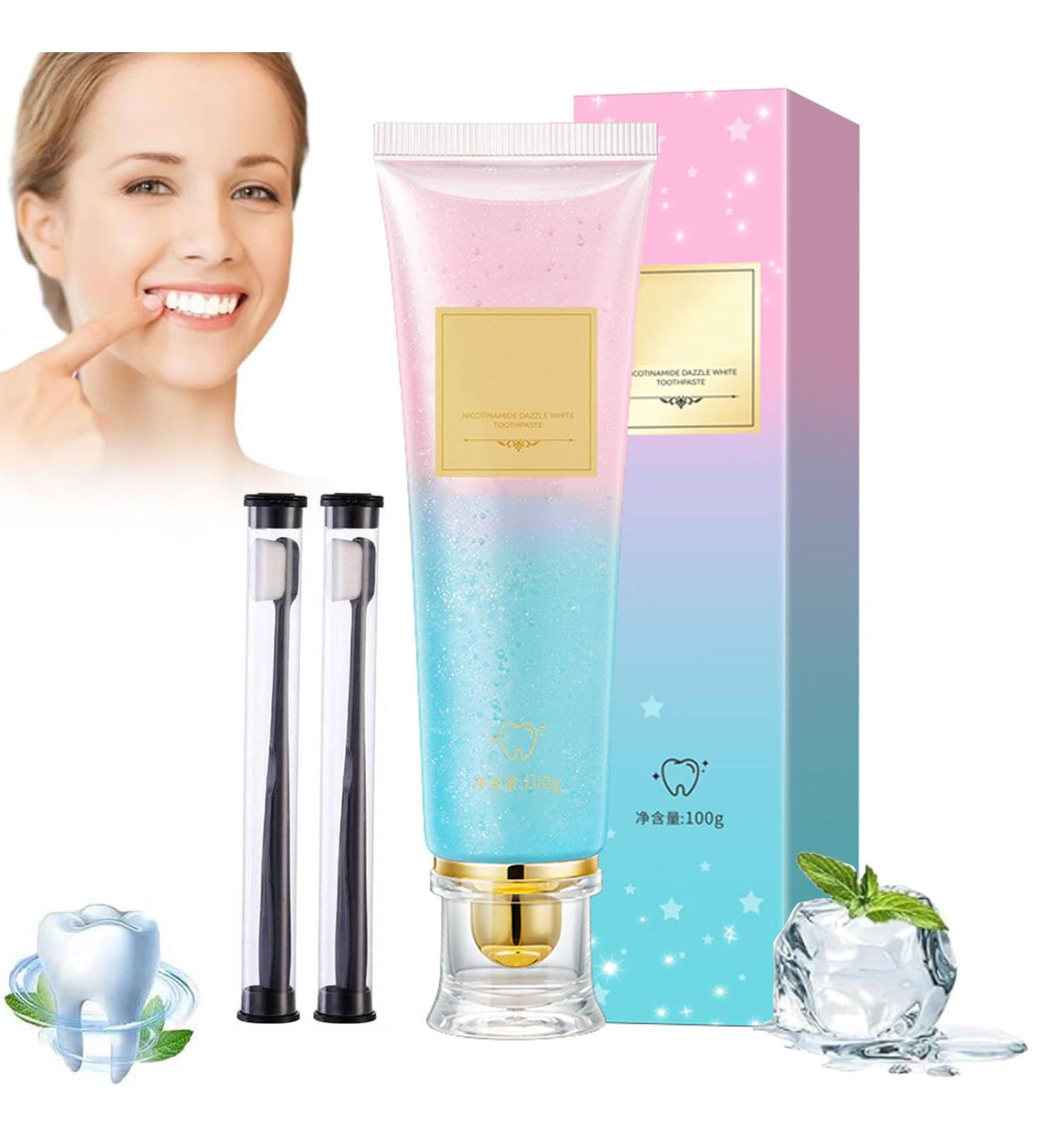 You Toothpaste You Niacinamide Whitening Toothpaste Niacinamide Toothpaste You Whitening Toothpaste Glamvora Toothpaste Niacinamide Intensive Toothpaste for Sensitive Teeth (1pcs) - Buy Online on GoSupps.com