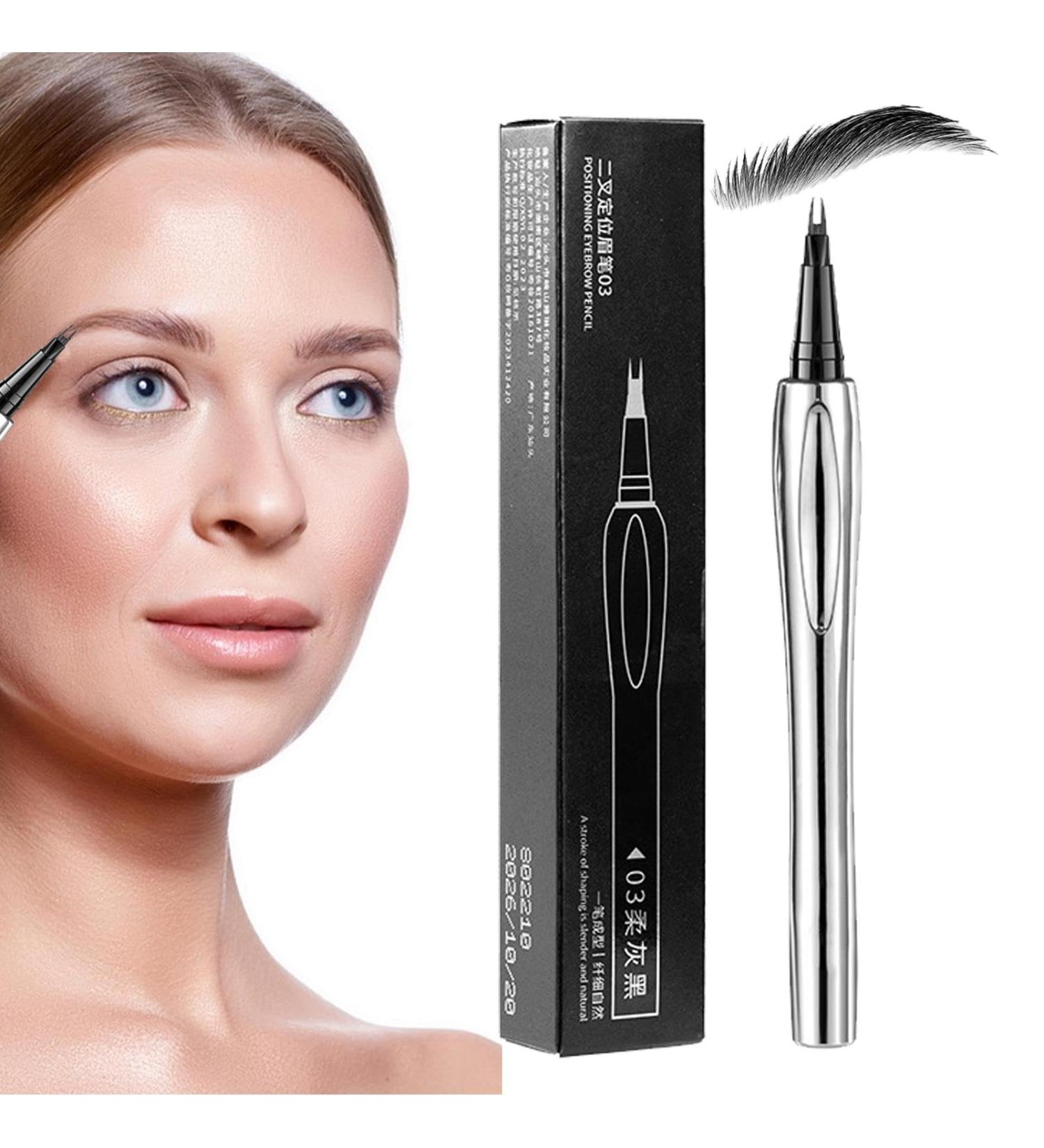 Eyebrow Pencil Sculpt and define your eyebrows with fork tip and smudge proof eyebrow pen waterproof and long lasting and smudge proof eyebrow pen 03 - Buy Online on GoSupps.com