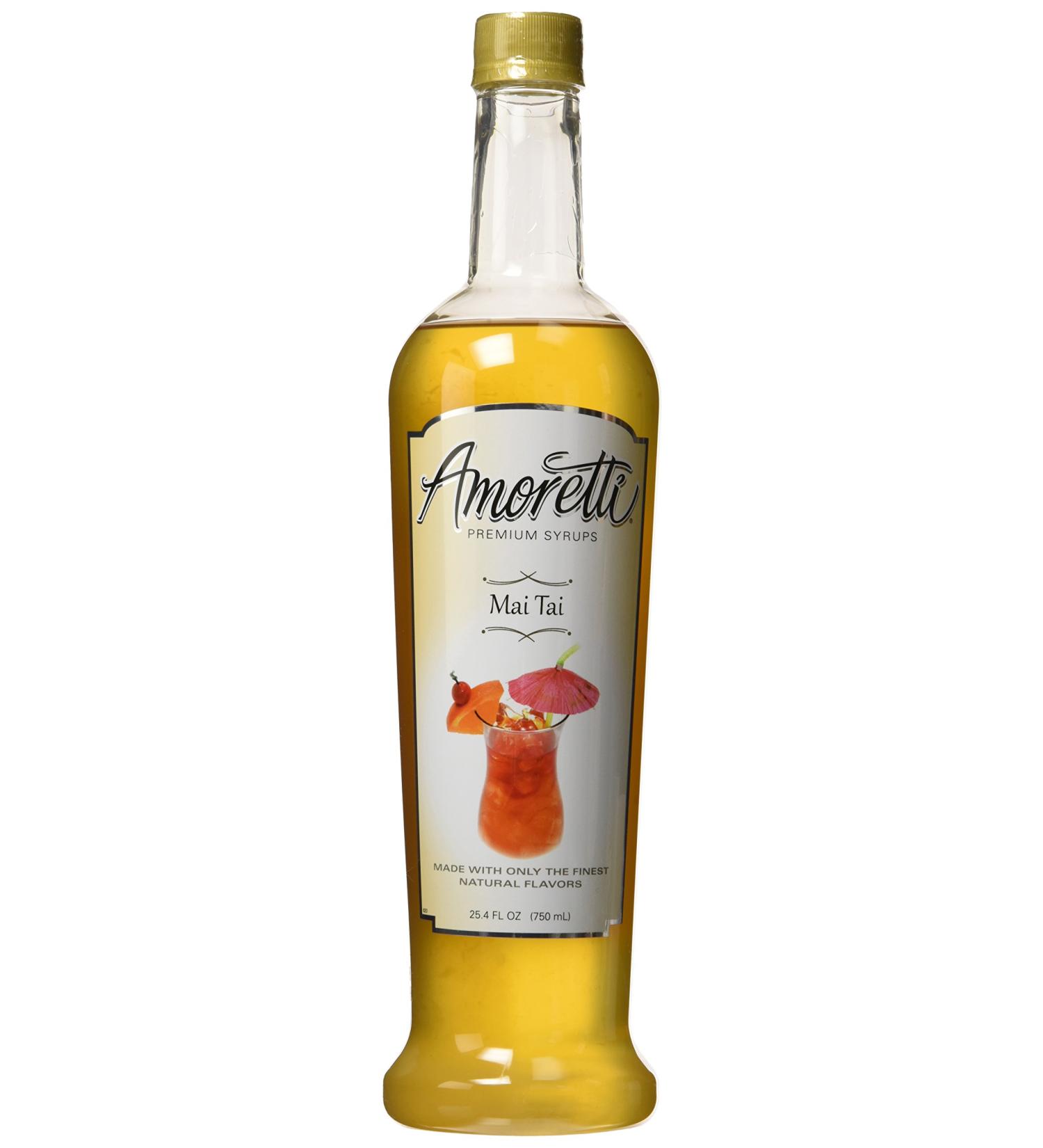 Amoretti Premium Mai Tai Syrup 25.4-Fluid-Ounce Bottle - Buy Online on GoSupps.com