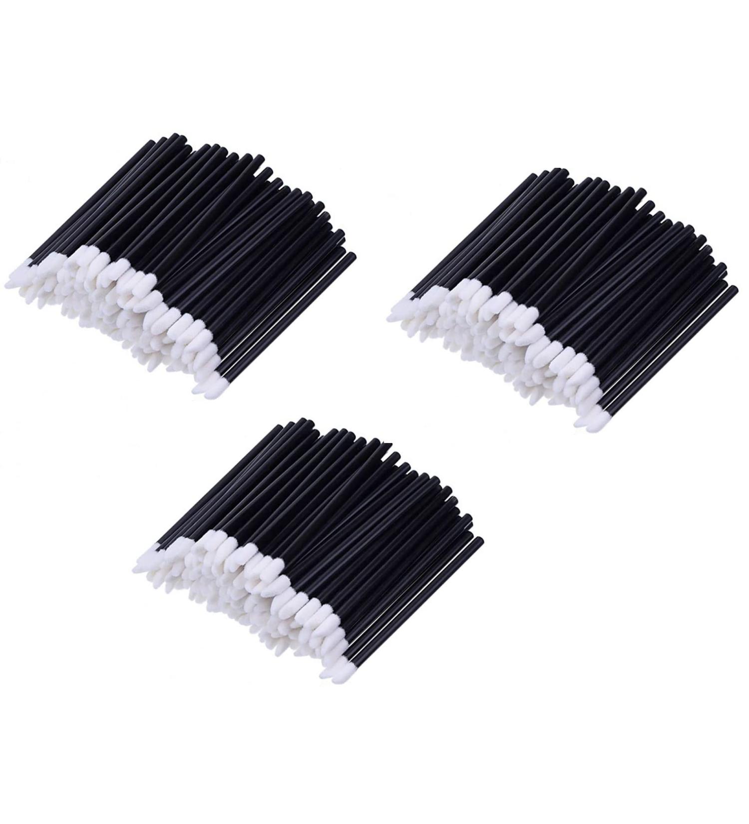 Disposable Lip Wands Gloss Brush Lipstick Concealer Brushes 500/200/100/50 Lipstick Lip gloss Wands Applicator Perfect Makeup Beauty Tool Kits MISKEEN (300 WANDS) - Buy Online on GoSupps.com