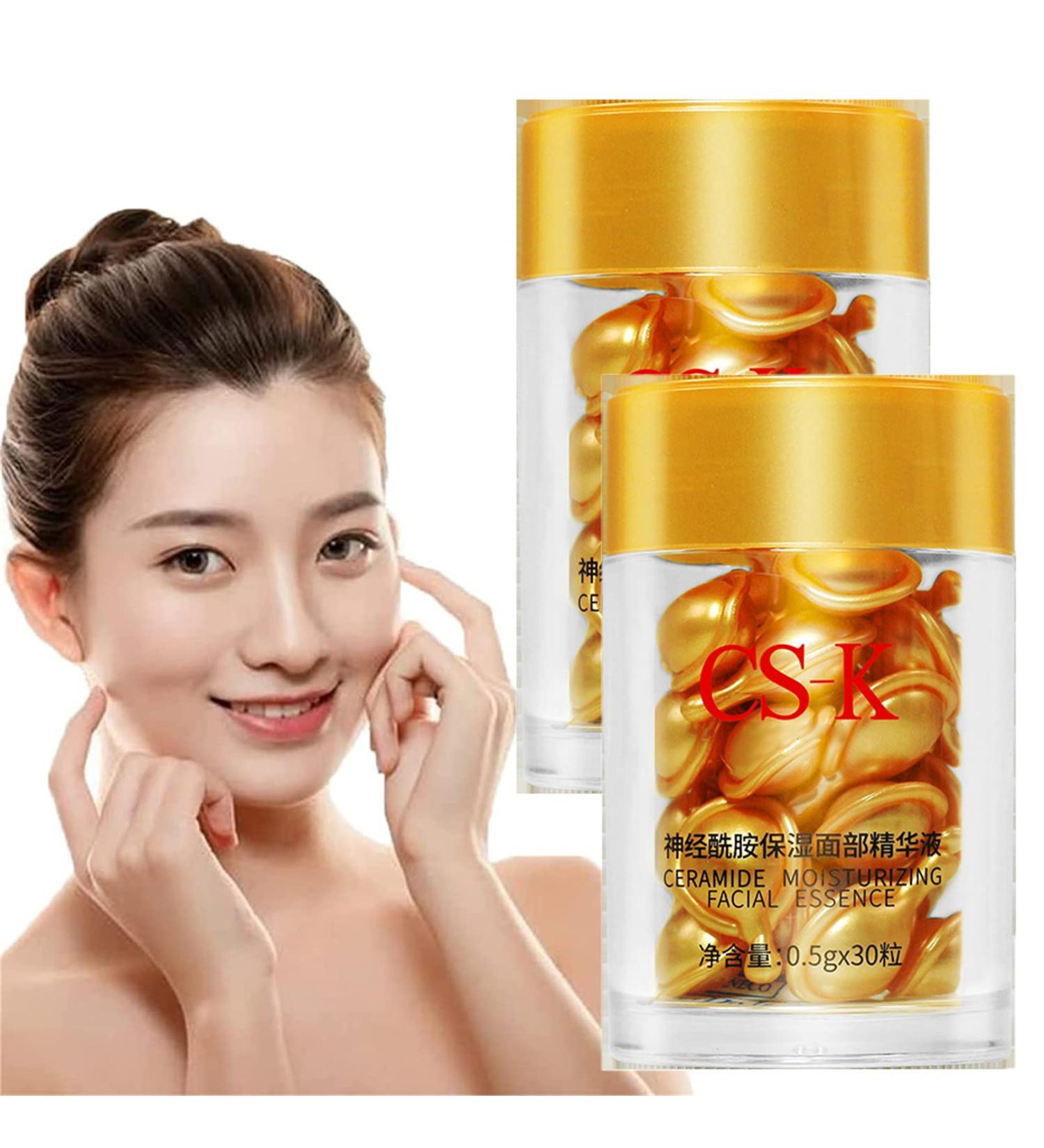 UPGRADEDVERSION Youthrenew Ceramide Collagen Firming Capsule Serum Youthrenew Ceramide Face Lifting Capsule Serum Youth Renew Advanced Ceramide Capsules (2 Bottle) - Buy Online on GoSupps.com