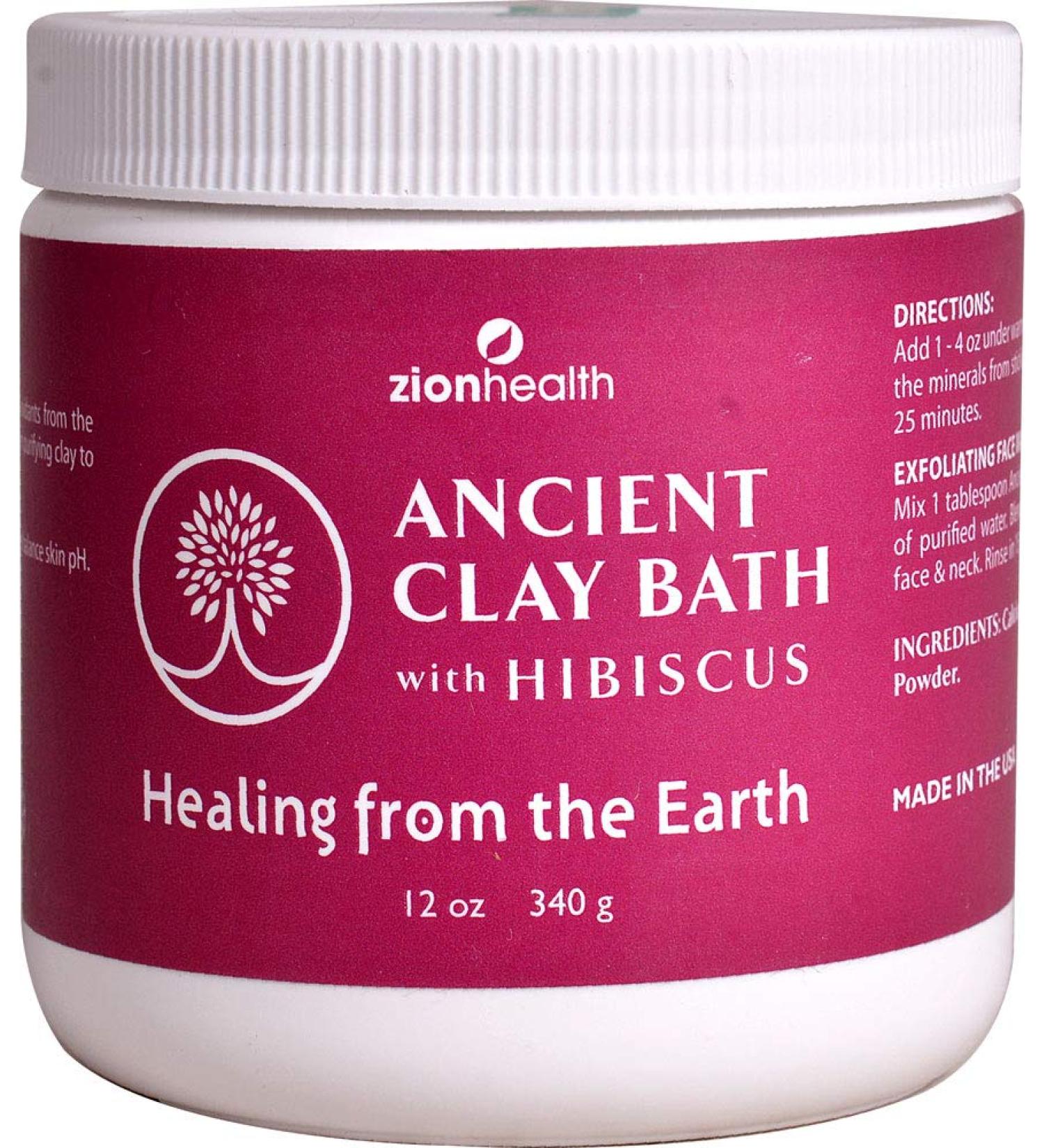 Ancient Clay Bath Minerals with Hibiscus