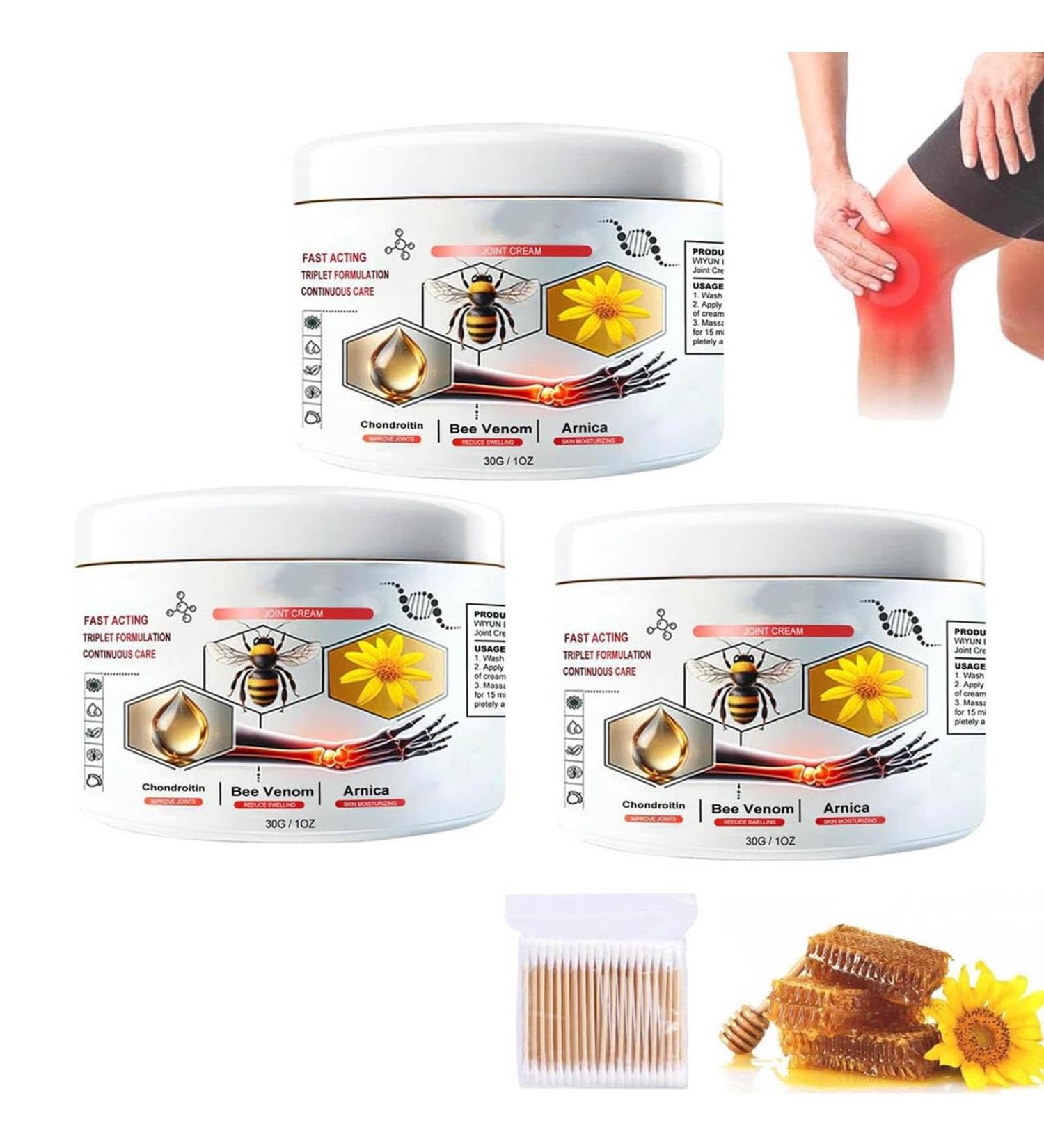 Buy Todahof Bienengift Psoriasis Treatment Cream - 3 PCs - Effective Bee Gift Cream for Psoriasis Relief | International Shipping Available - Buy Online on GoSupps.com